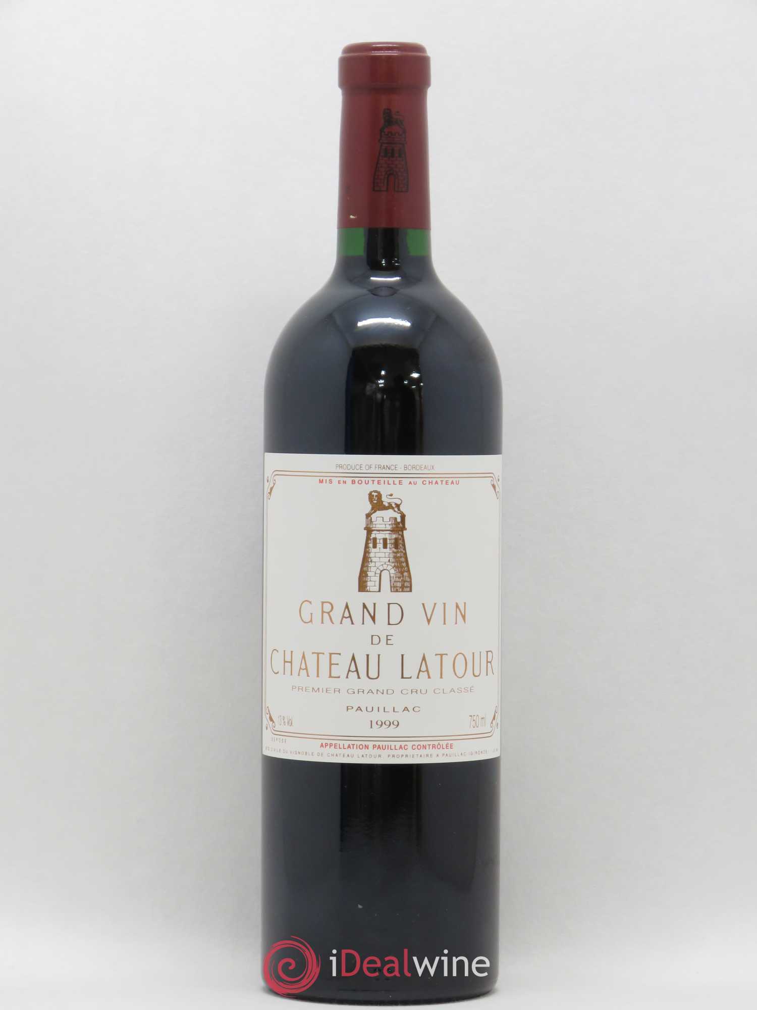 Château Latour 1er Grand Cru Classé 1999 - Lot de 1 bouteille - 0