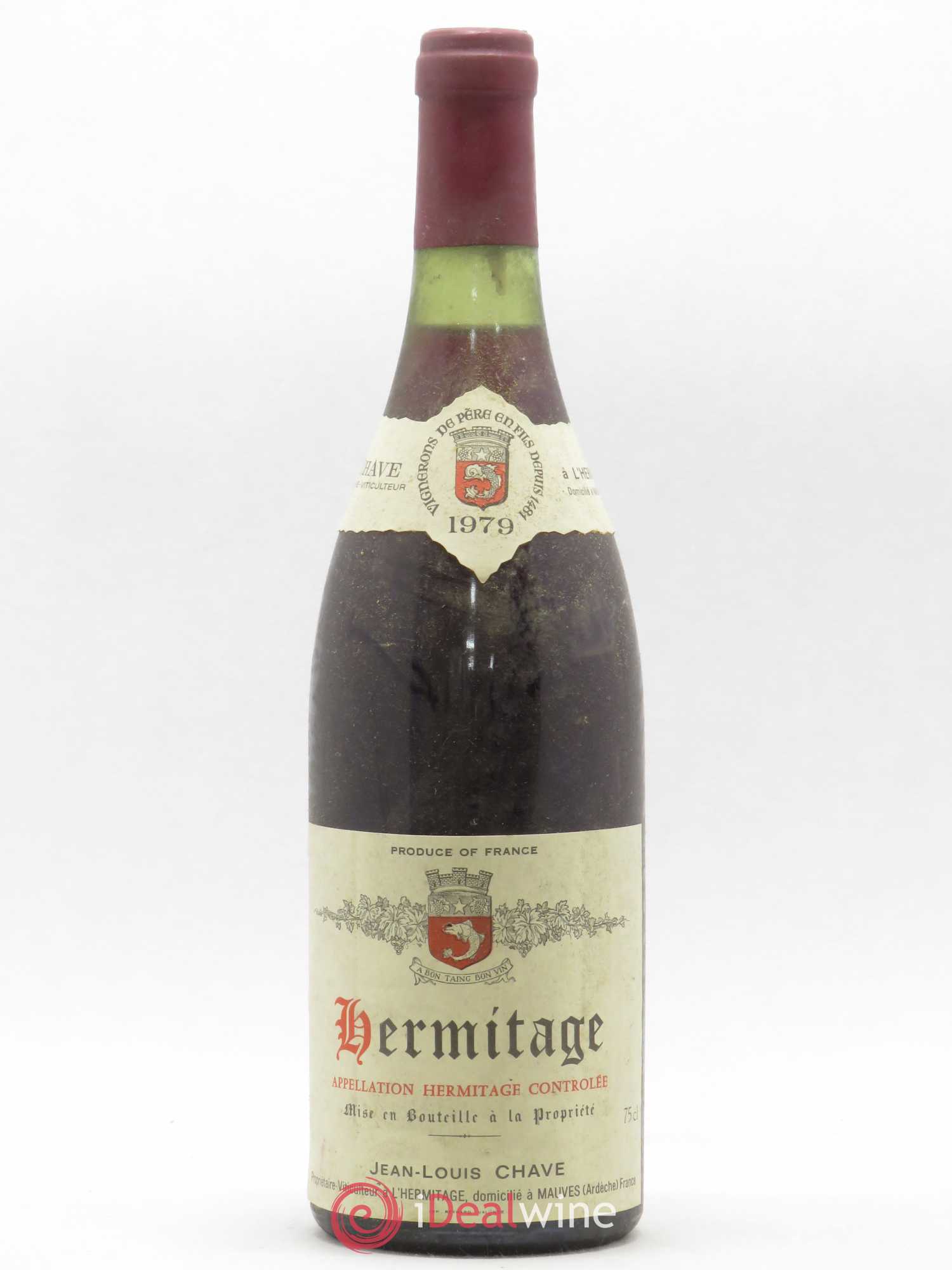 Hermitage Jean-Louis Chave 1979 - Lot de 1 bouteille - 0