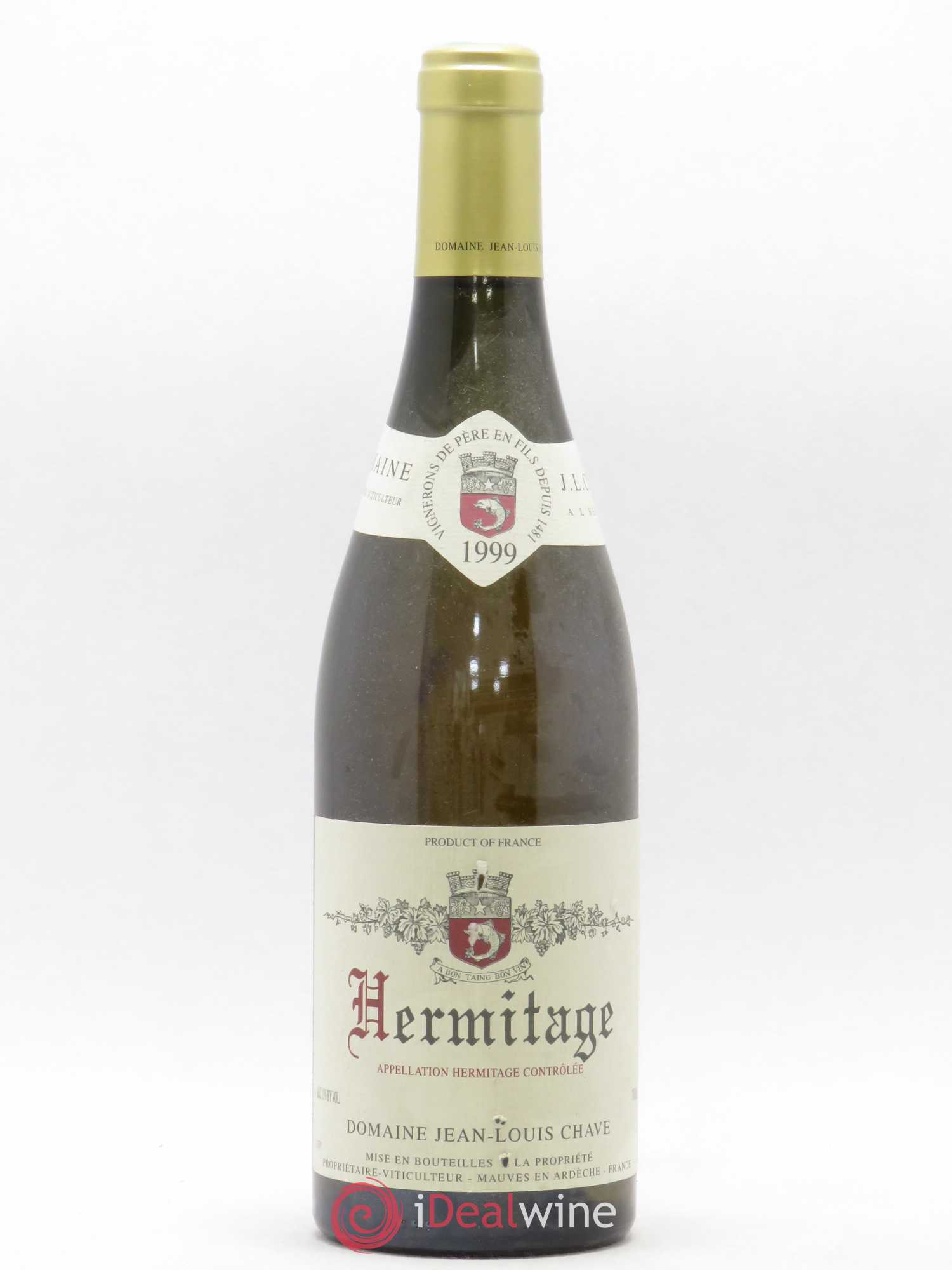Hermitage Jean-Louis Chave 1999 - Lot de 1 bouteille - 0