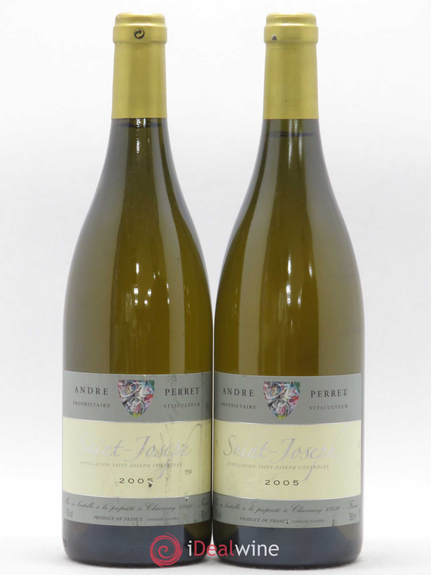 Saint-Joseph André Perret 2005 - Lot de 2 bouteilles - 0