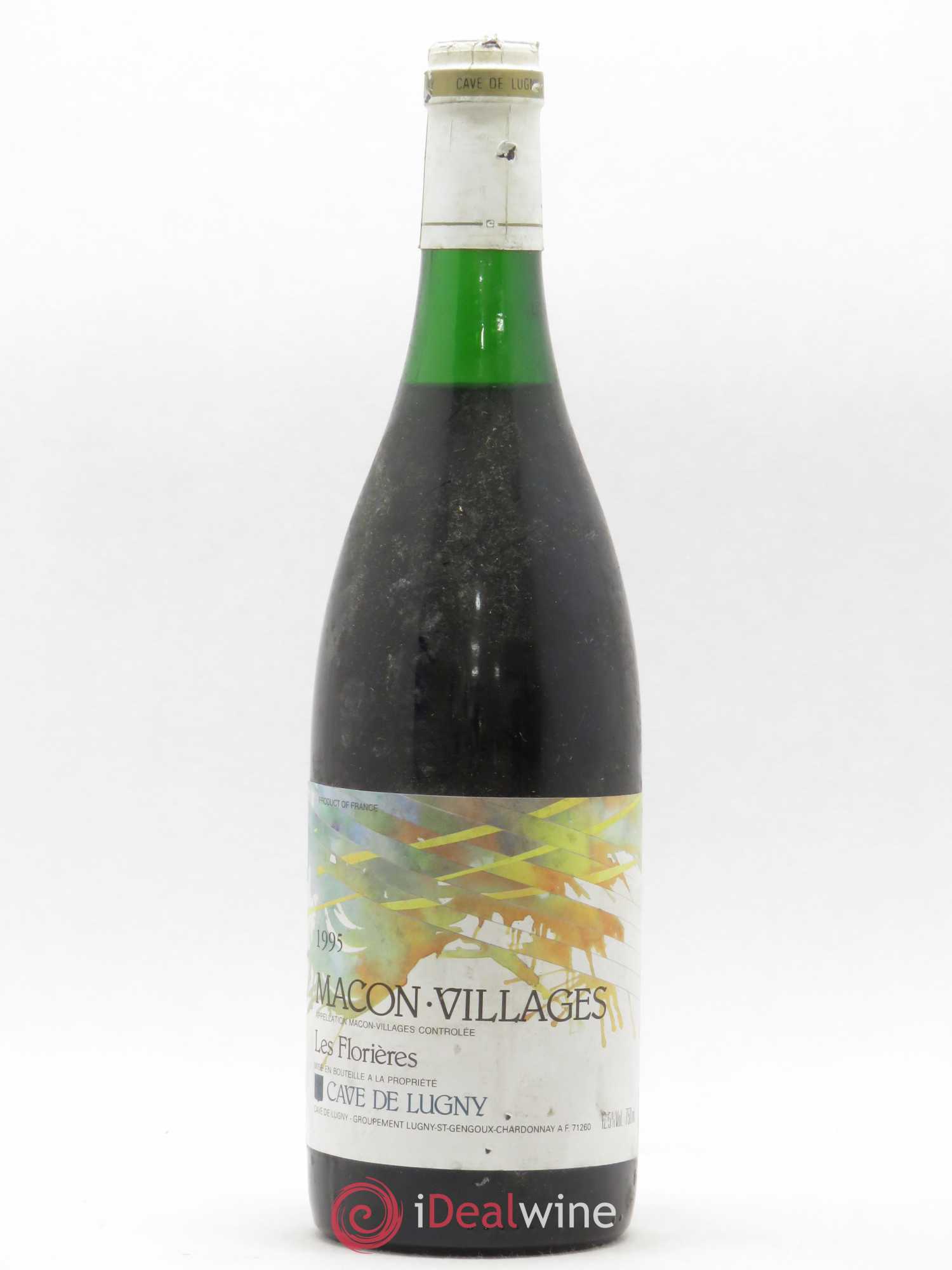 Mâcon Villages Les Florieres Cave de Lugny 1995 - Posten von 1 Flasche - 0