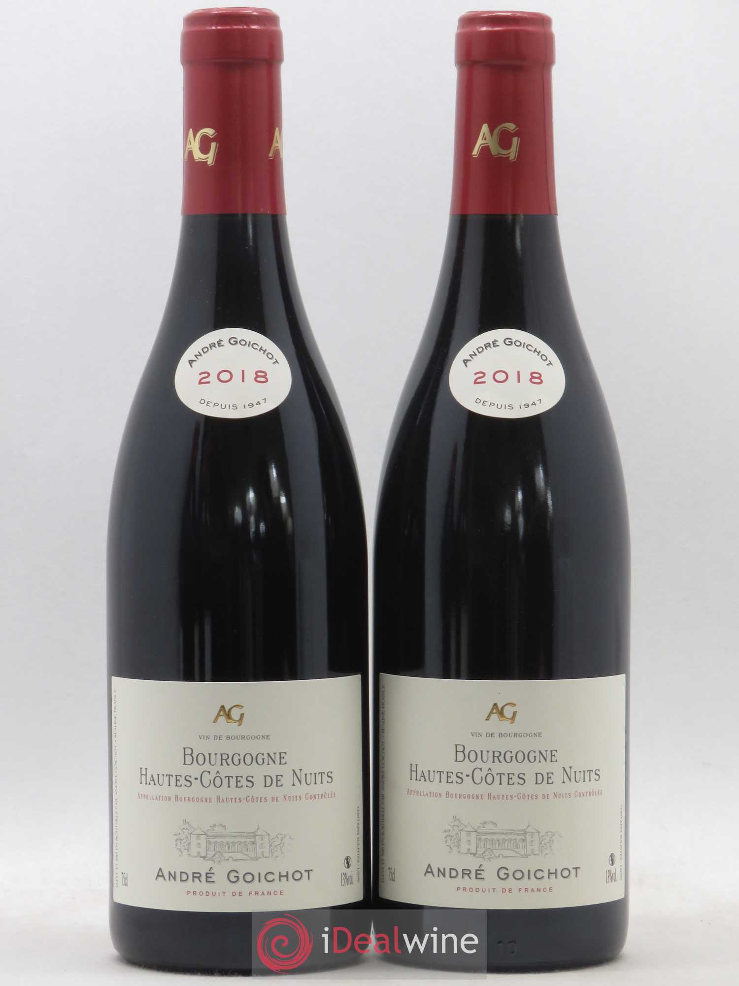 Hautes-Côtes de Nuits André Goichot 2018 - Posten von 2 Flaschen - 0