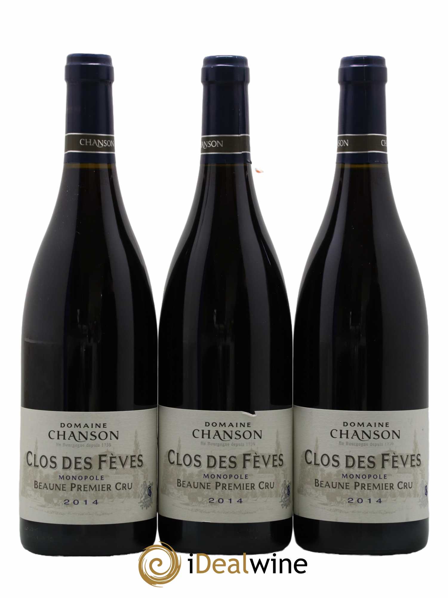 Beaune 1er Cru Clos des Fèves Chanson 2014 - Lot de 3 bouteilles - 0