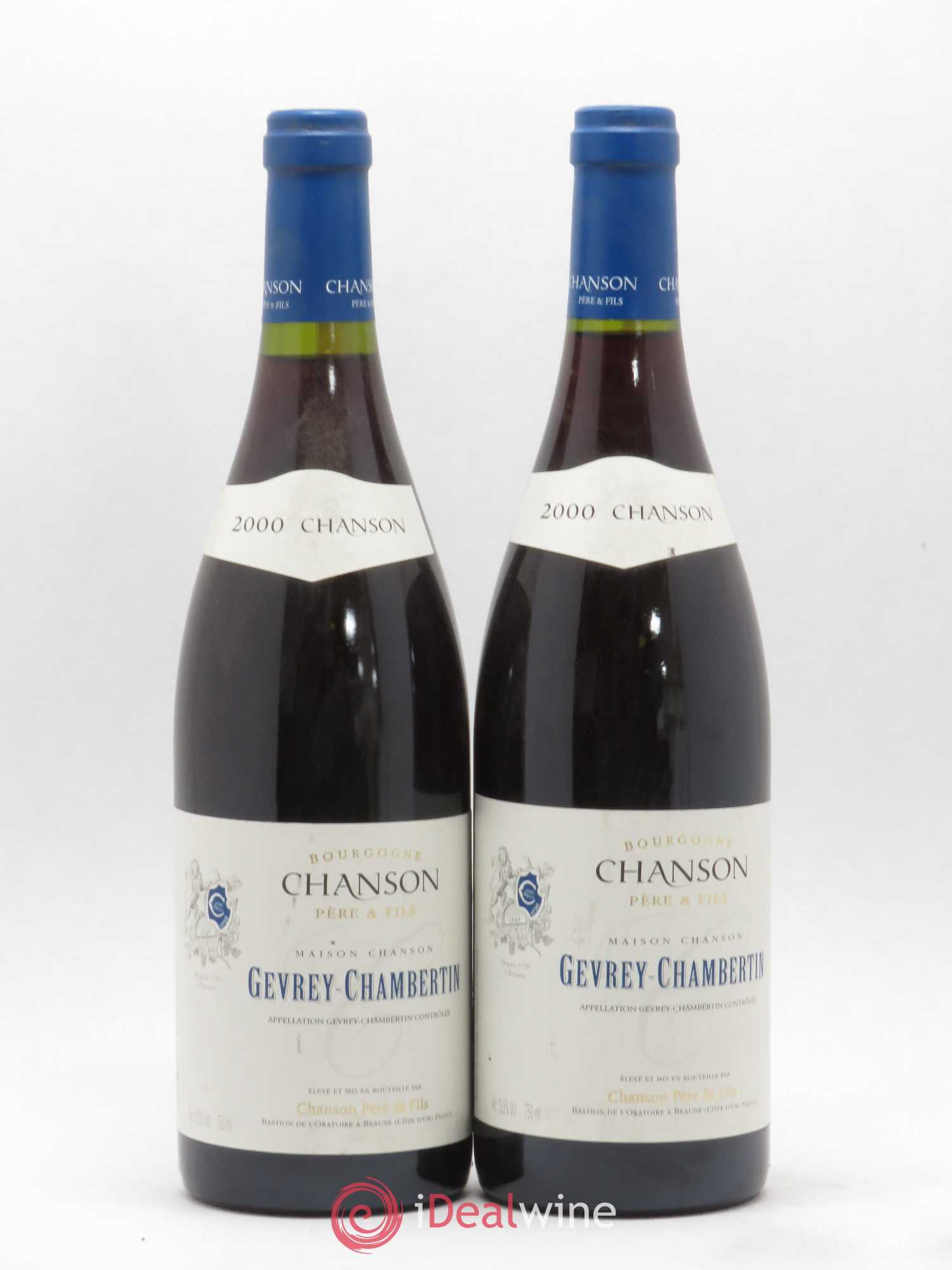 Gevrey-Chambertin Chanson Père et Fils 2000 - Posten von 2 Flaschen - 0