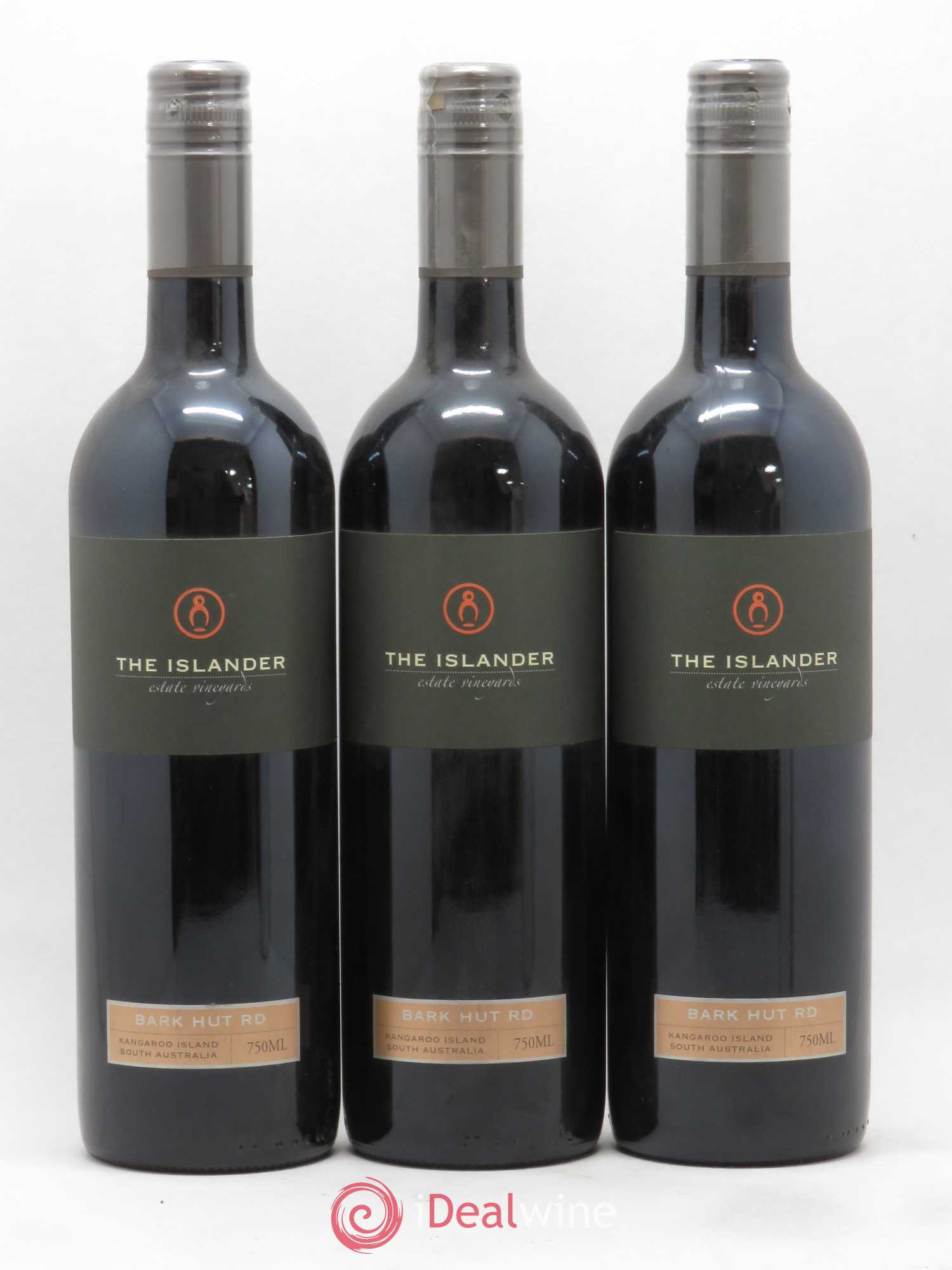 Australie Kangaroo Island Bark Hut Rd The Islander 2003 - Lot de 3 bouteilles - 0