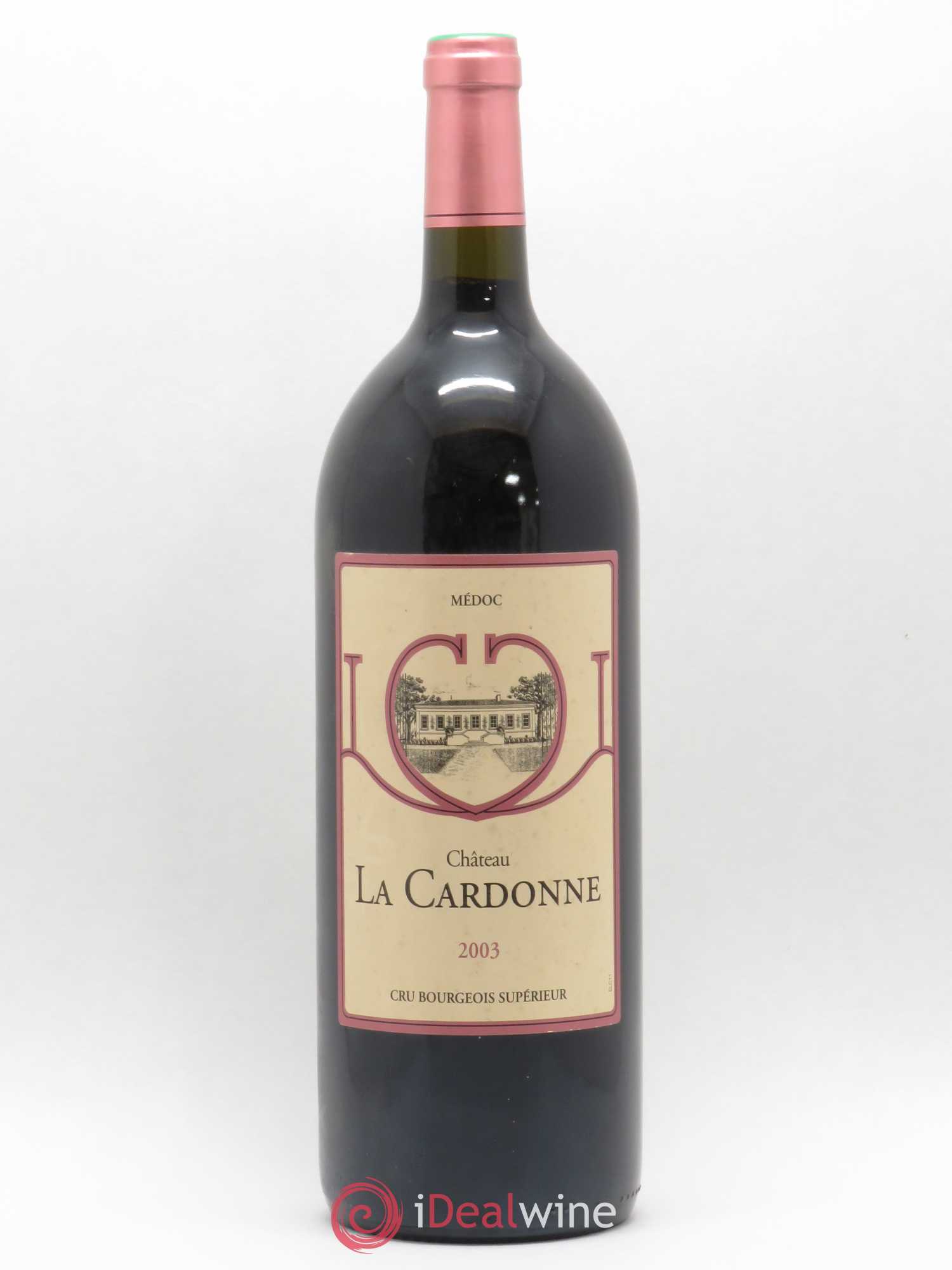 Château la Cardonne Cru Bourgeois 2003 - Lot de 1 magnum - 0