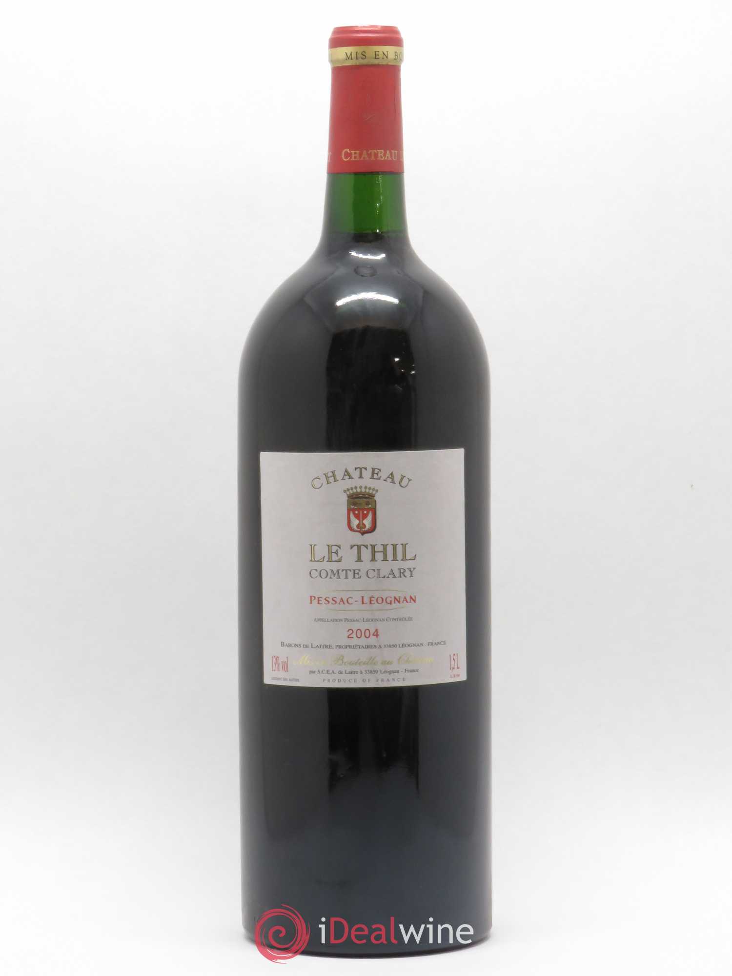 Château le Thil Comte Clary 2004 - Lot de 1 magnum - 0