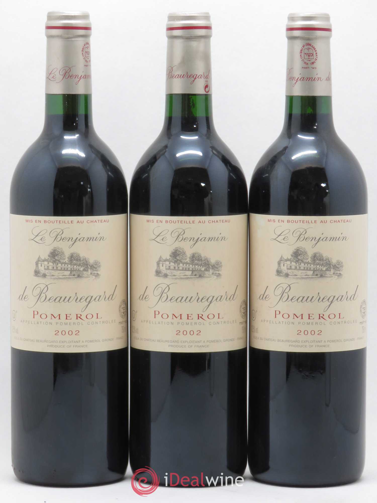 Pomerol 2002 - Posten von 3 Flaschen - 0