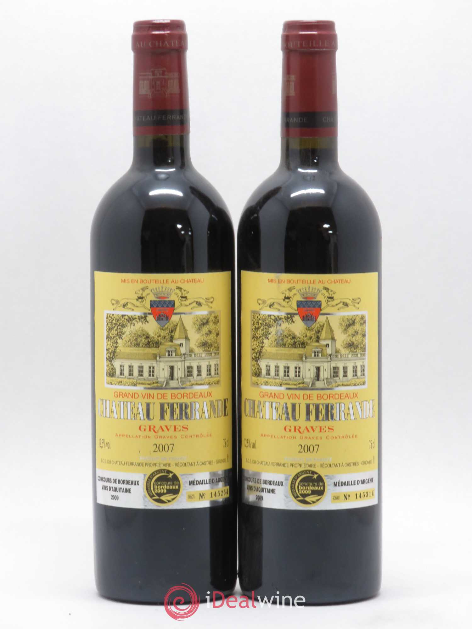 Château Ferrande 2007 - Lot de 2 bouteilles - 0