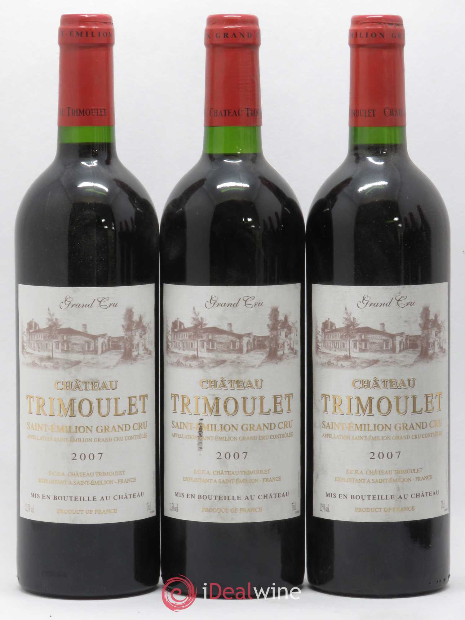 Château Trimoulet 2007 - Lot de 6 bouteilles - 1