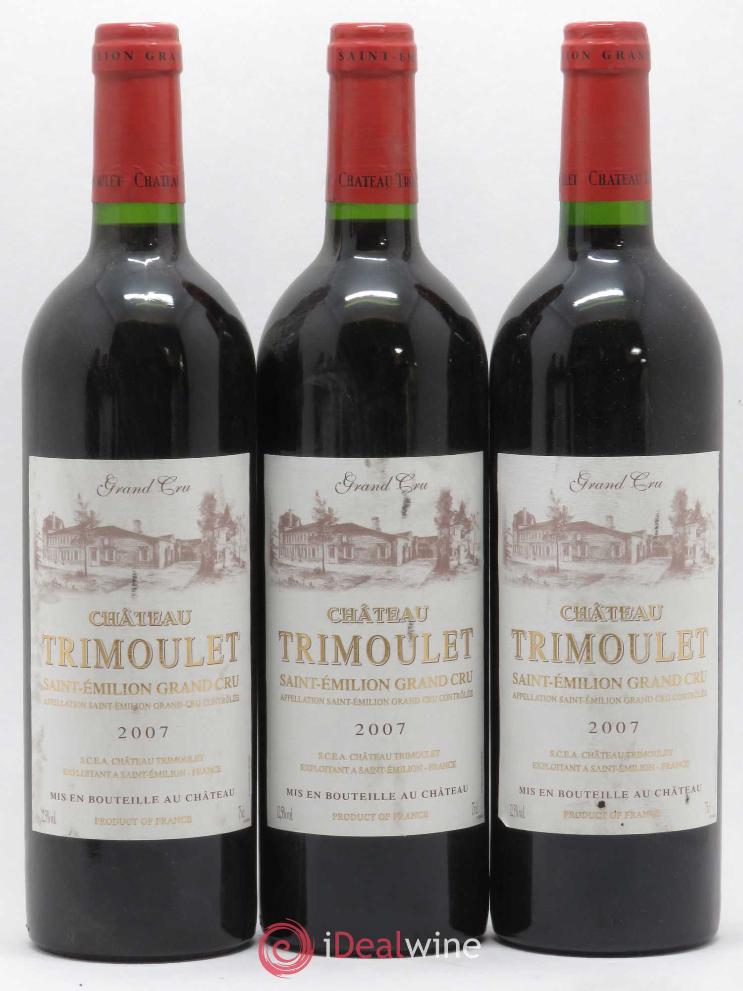 Château Trimoulet 2007 - Lot de 6 bouteilles - 2