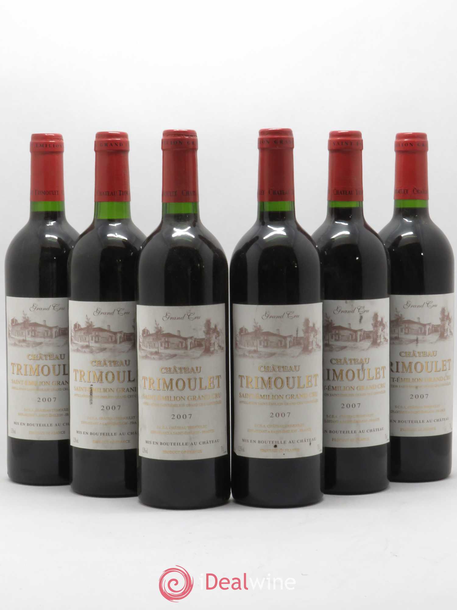 Château Trimoulet 2007 - Lot de 6 bouteilles - 0