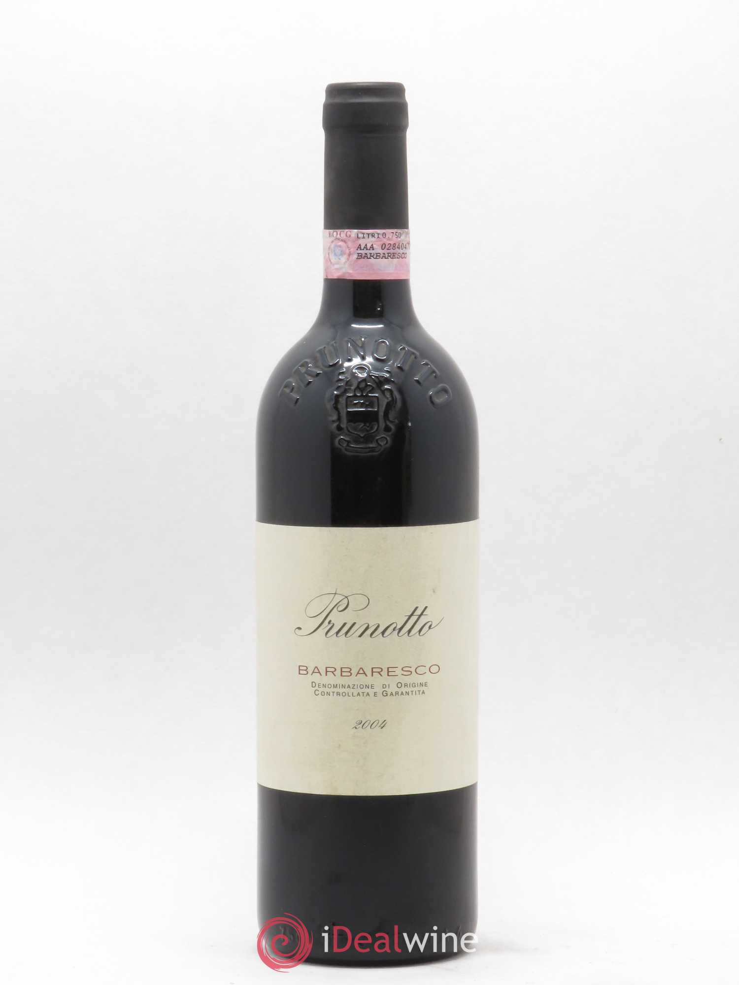 Barbaresco DOCG Prunotto 2004 - Lot de 1 bouteille - 0