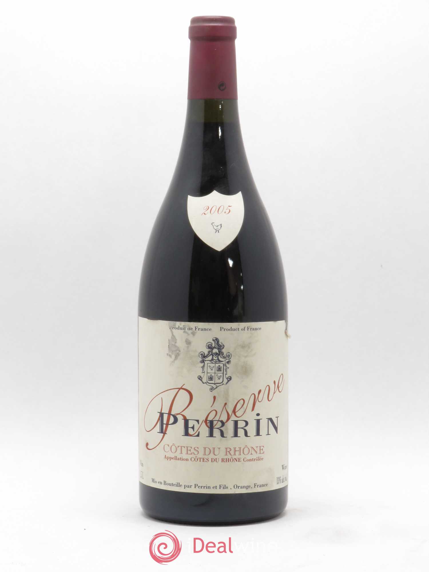 Côtes-du-Rhône Réserve Perrin 2005 - Lot de 1 magnum - 0