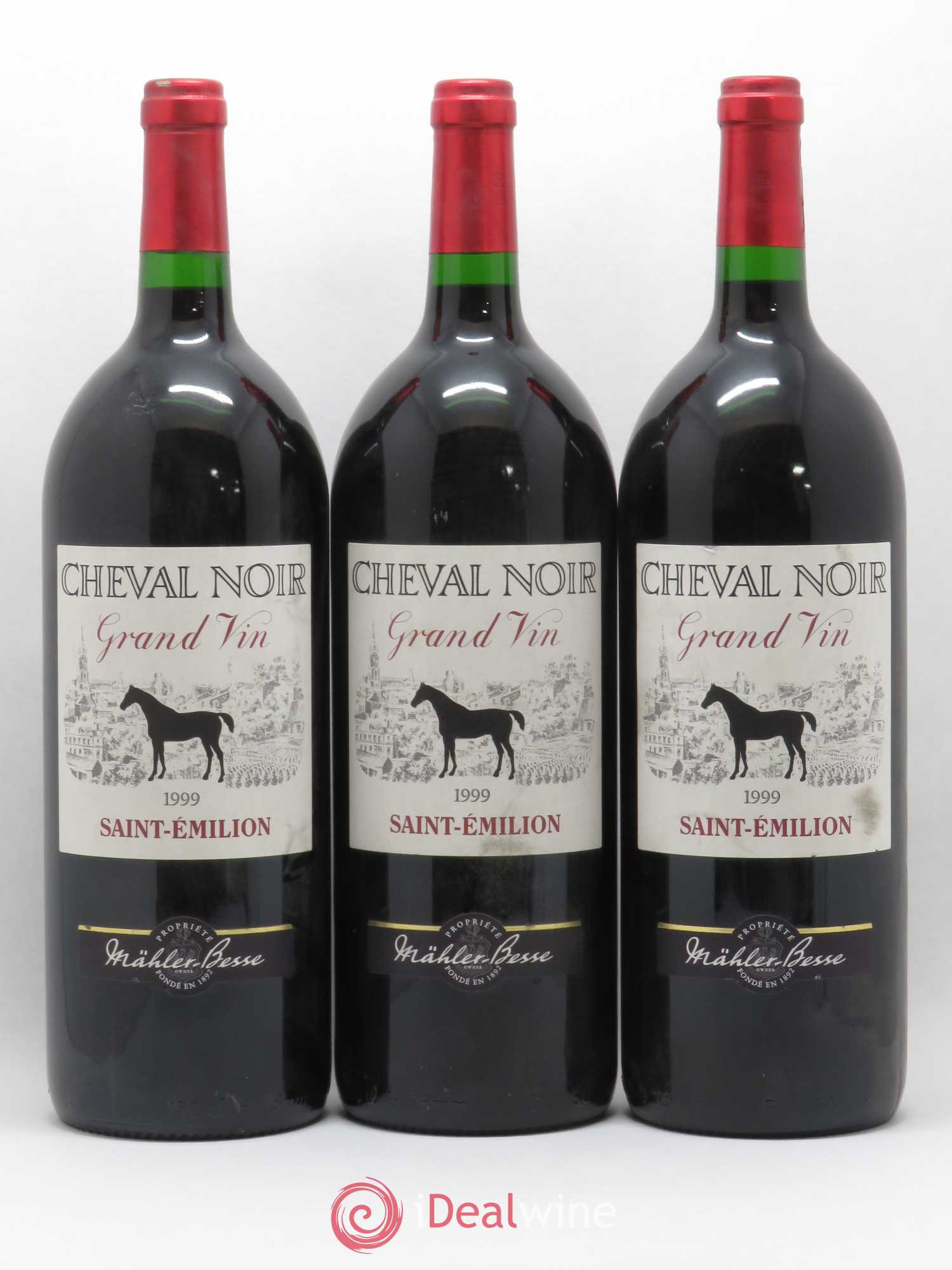Château Cheval Noir 1999 - Lot de 3 magnums - 0
