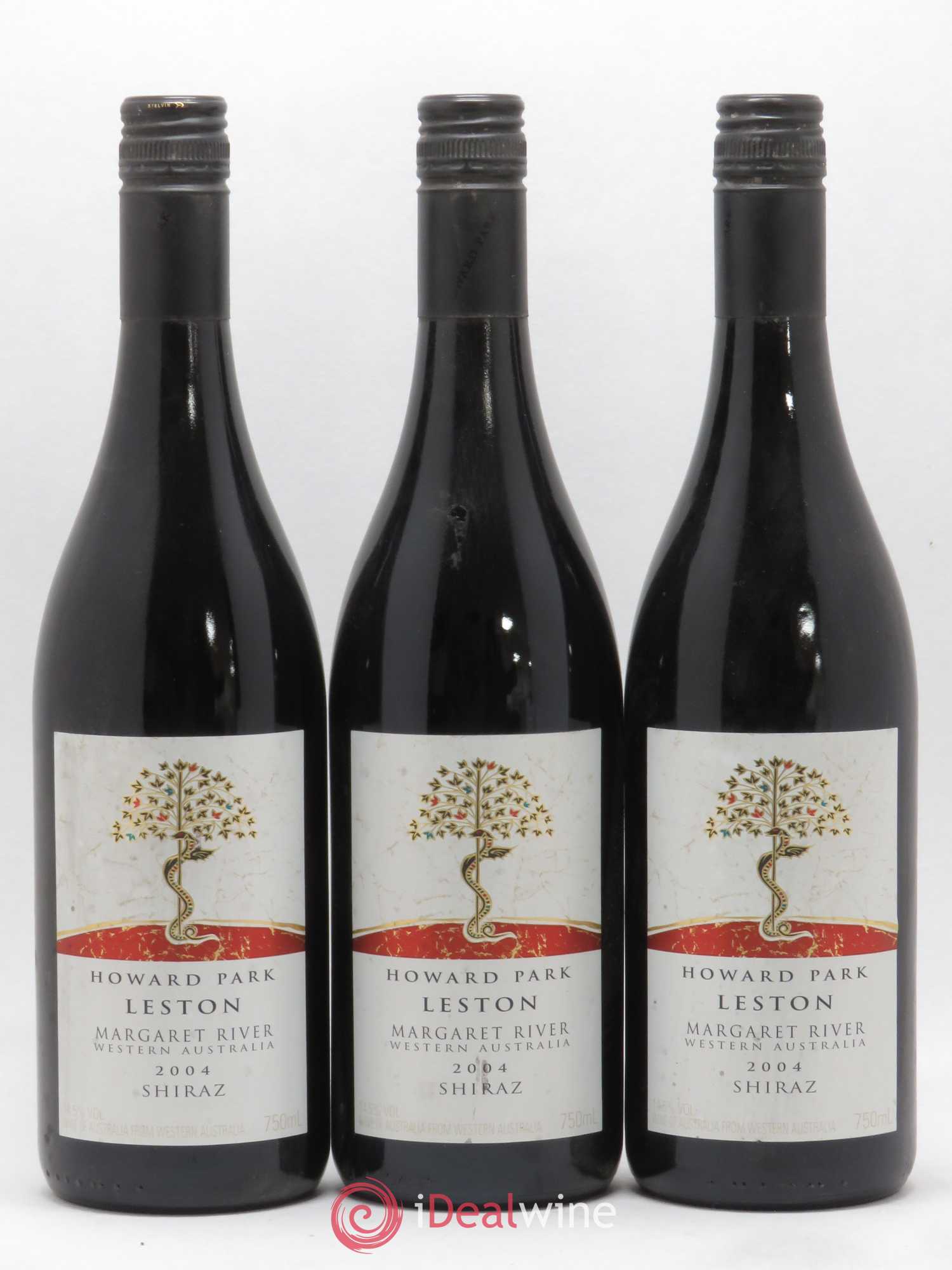 Australie Margaret River Howard Park Leston Shiraz 2004 - Posten von 3 Flaschen - 0