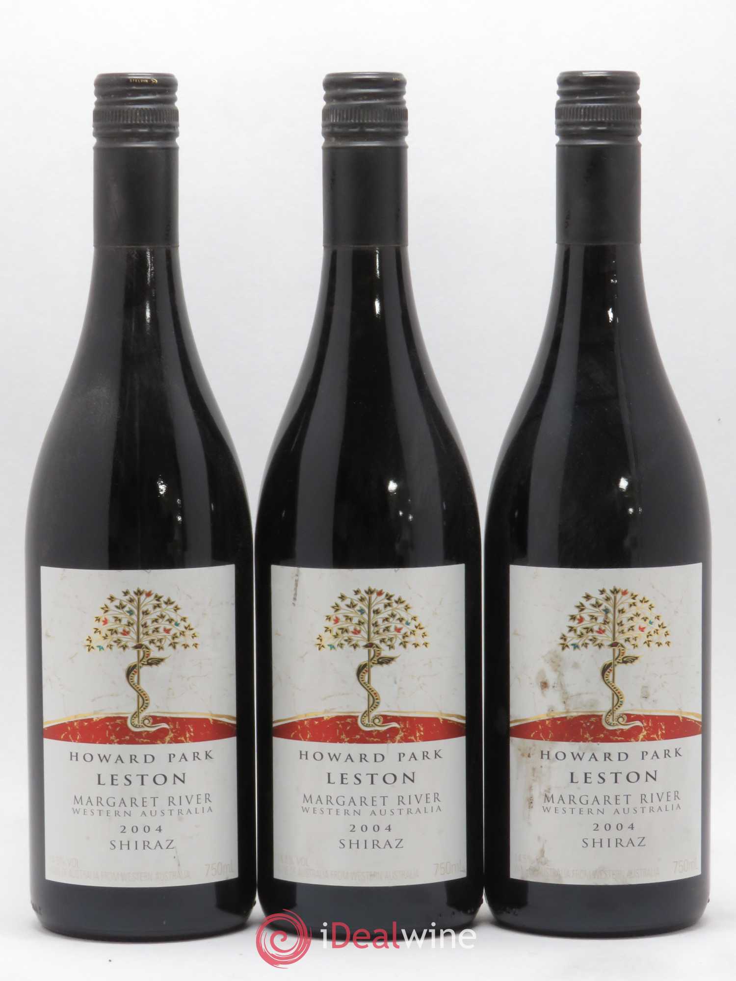 Australie Margaret River Howard Park Leston Shiraz 2004 - Posten von 3 Flaschen - 0