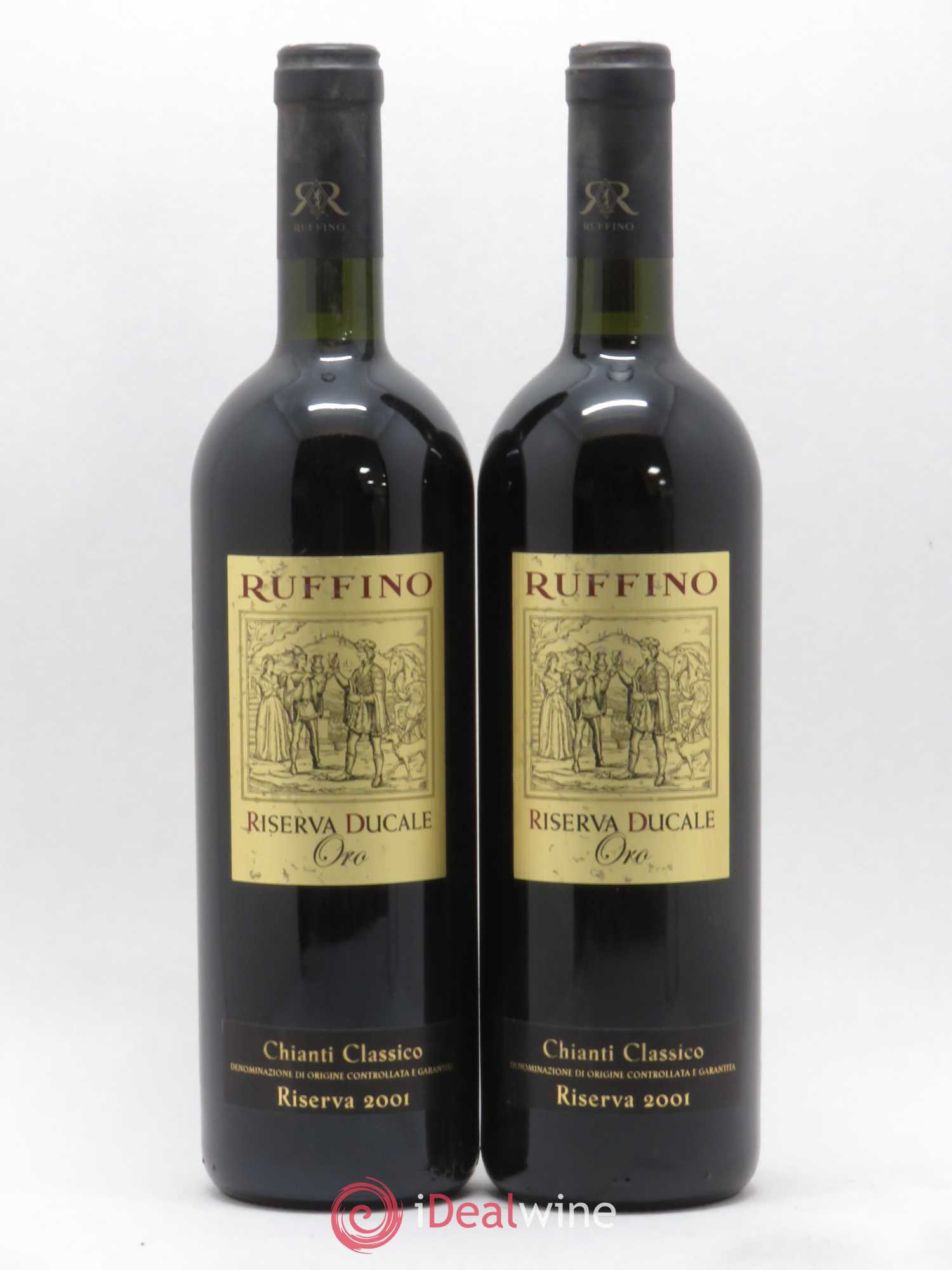 Chianti Classico DOCG Riserva Ducale Oro Ruffino 2001 - Posten von 2 Flaschen - 0