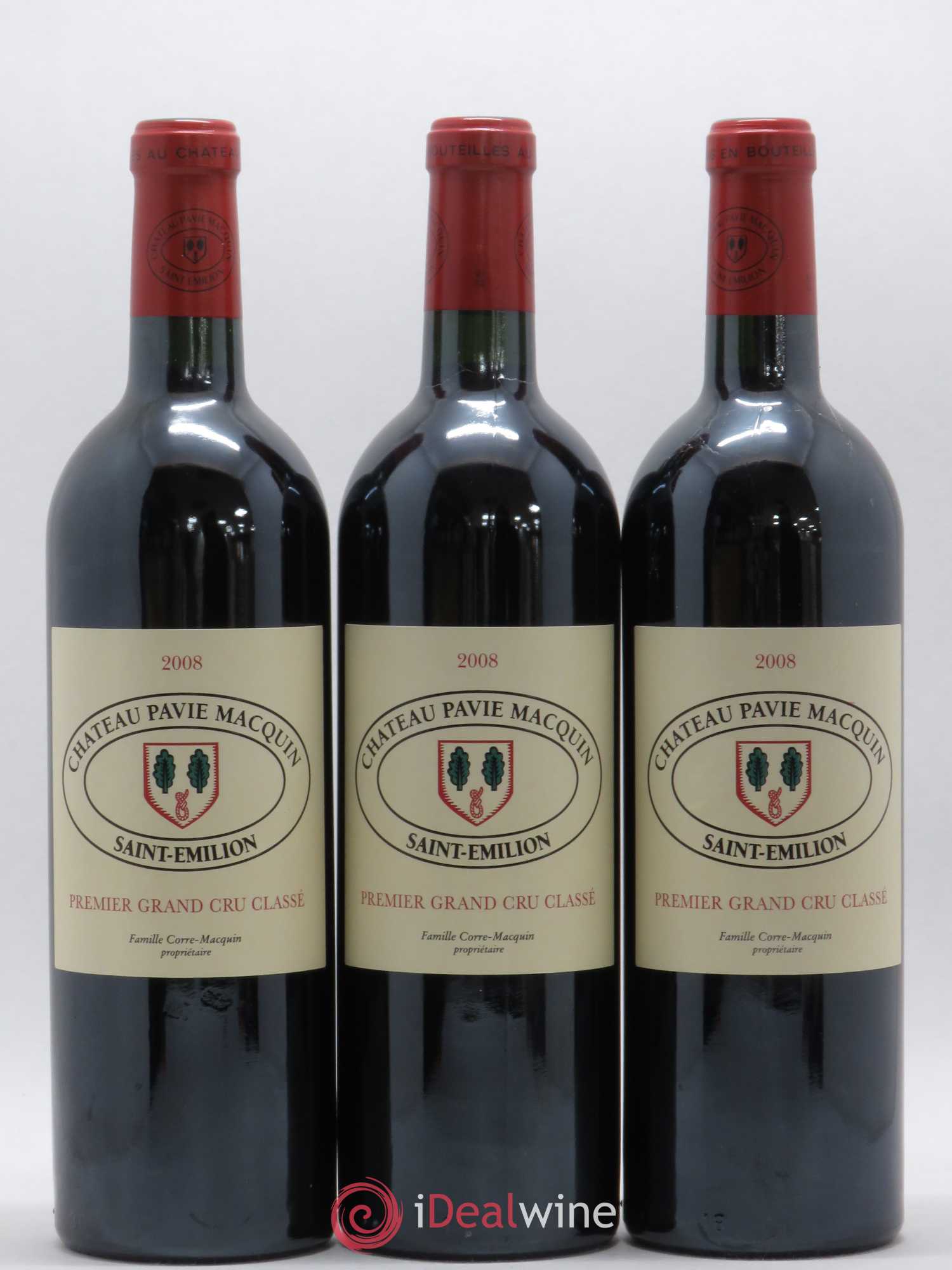 Château Pavie Macquin 1er Grand Cru Classé B 2008 - Lot de 6 bouteilles - 2