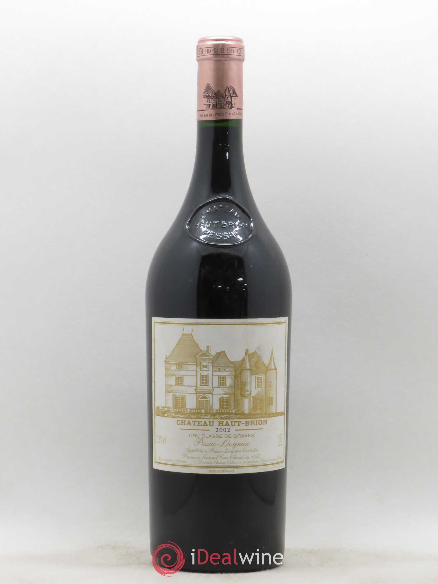 Château Haut Brion 1er Grand Cru Classé 2002 - Lot de 1 magnum - 0