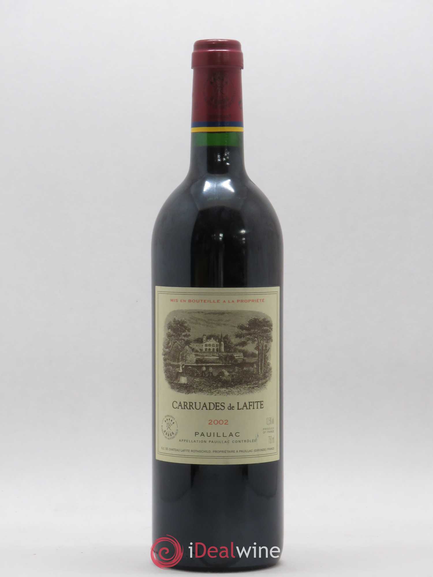 Carruades de Lafite Rothschild Second Vin 2002 - Lot de 1 bouteille - 0
