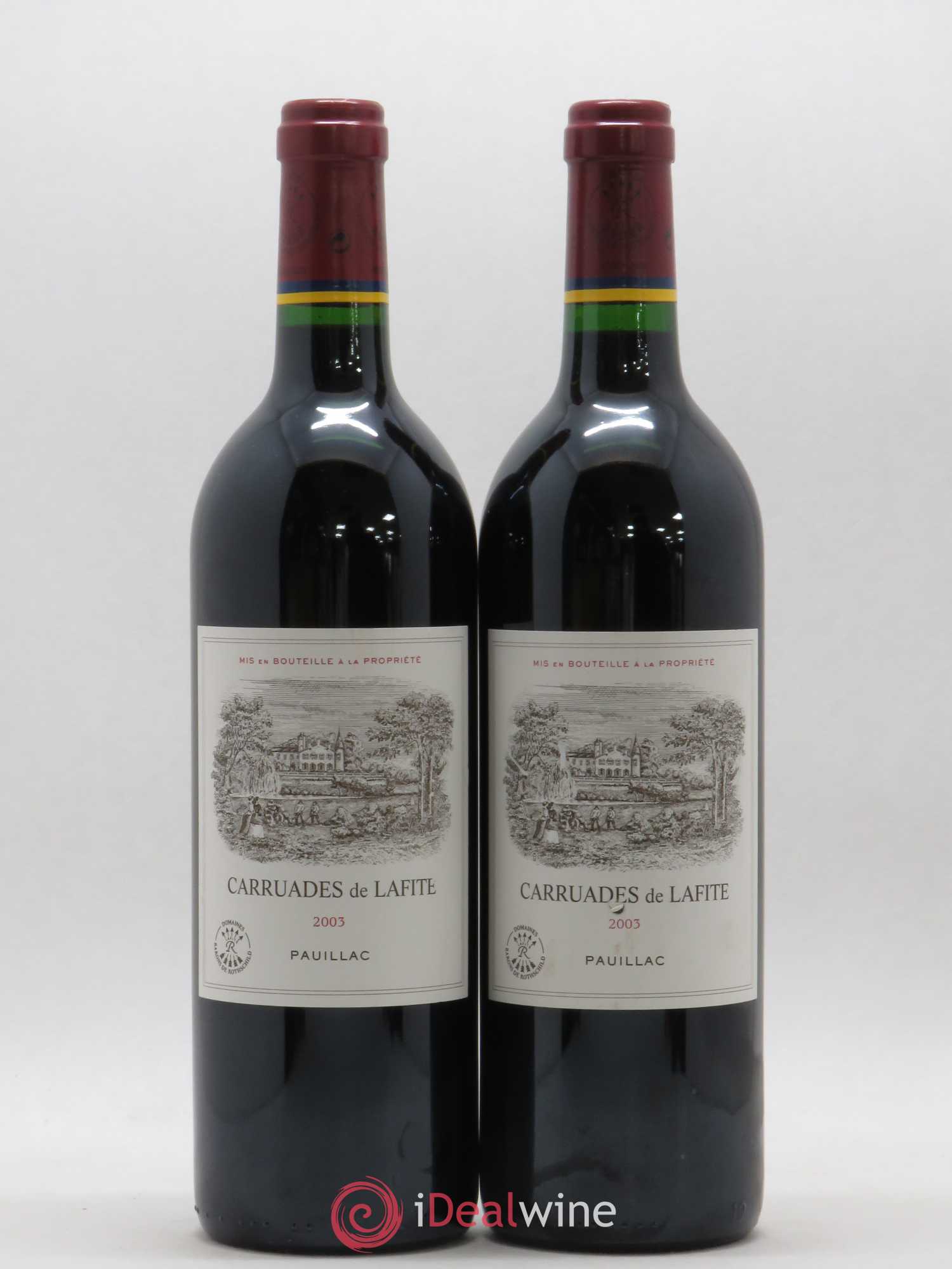 Buy Carruades de Lafite Rothschild Second Vin 2003 (lot: B2110040