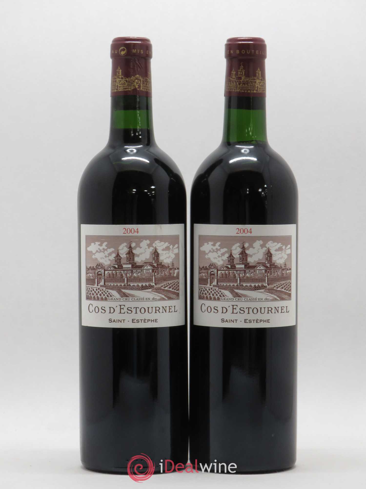 Cos d'Estournel 2ème Grand Cru Classé 2004 - Lot de 2 bouteilles - 0