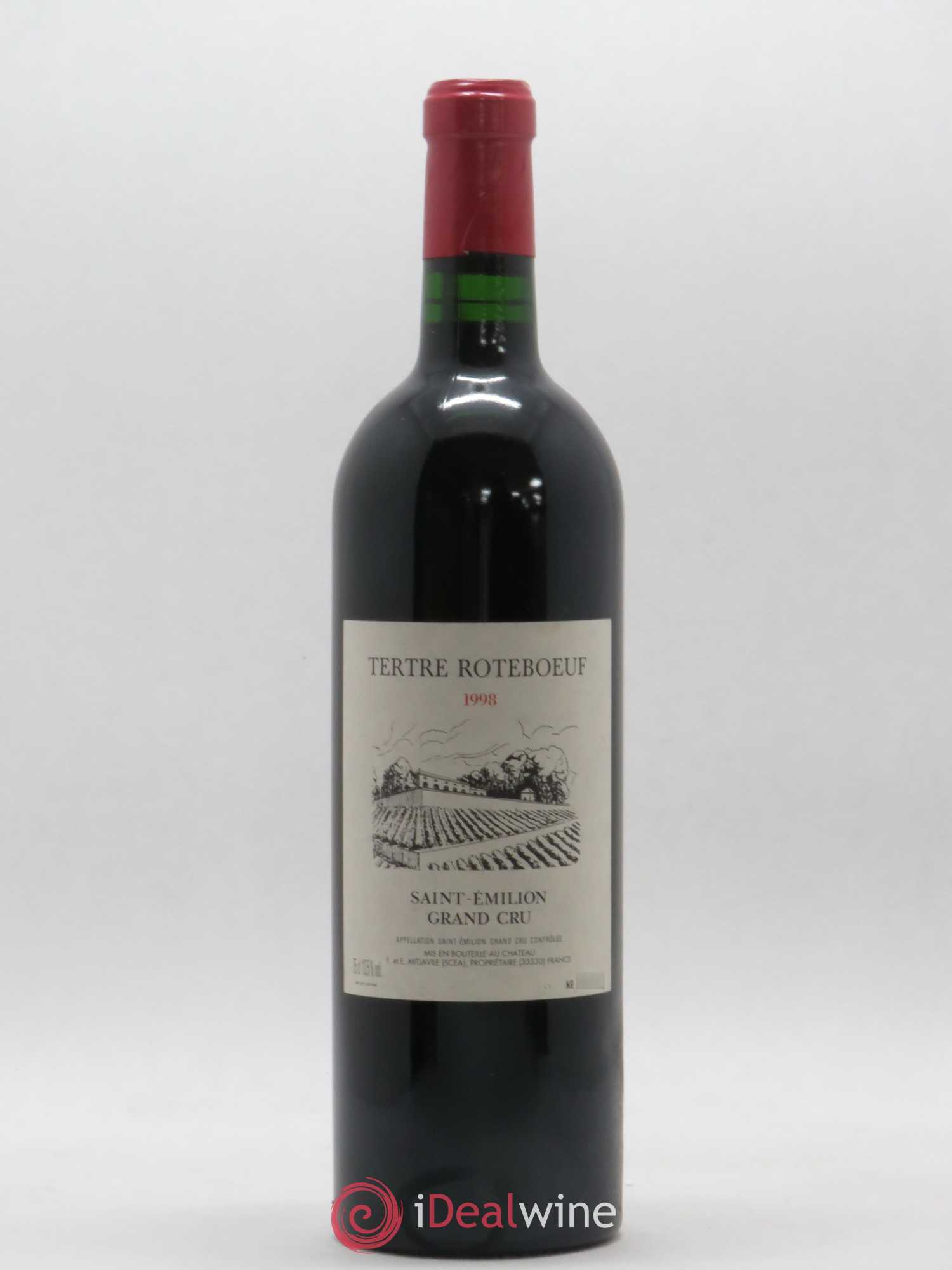 Château Tertre Roteboeuf 1998 - Posten von 1 Flasche - 0