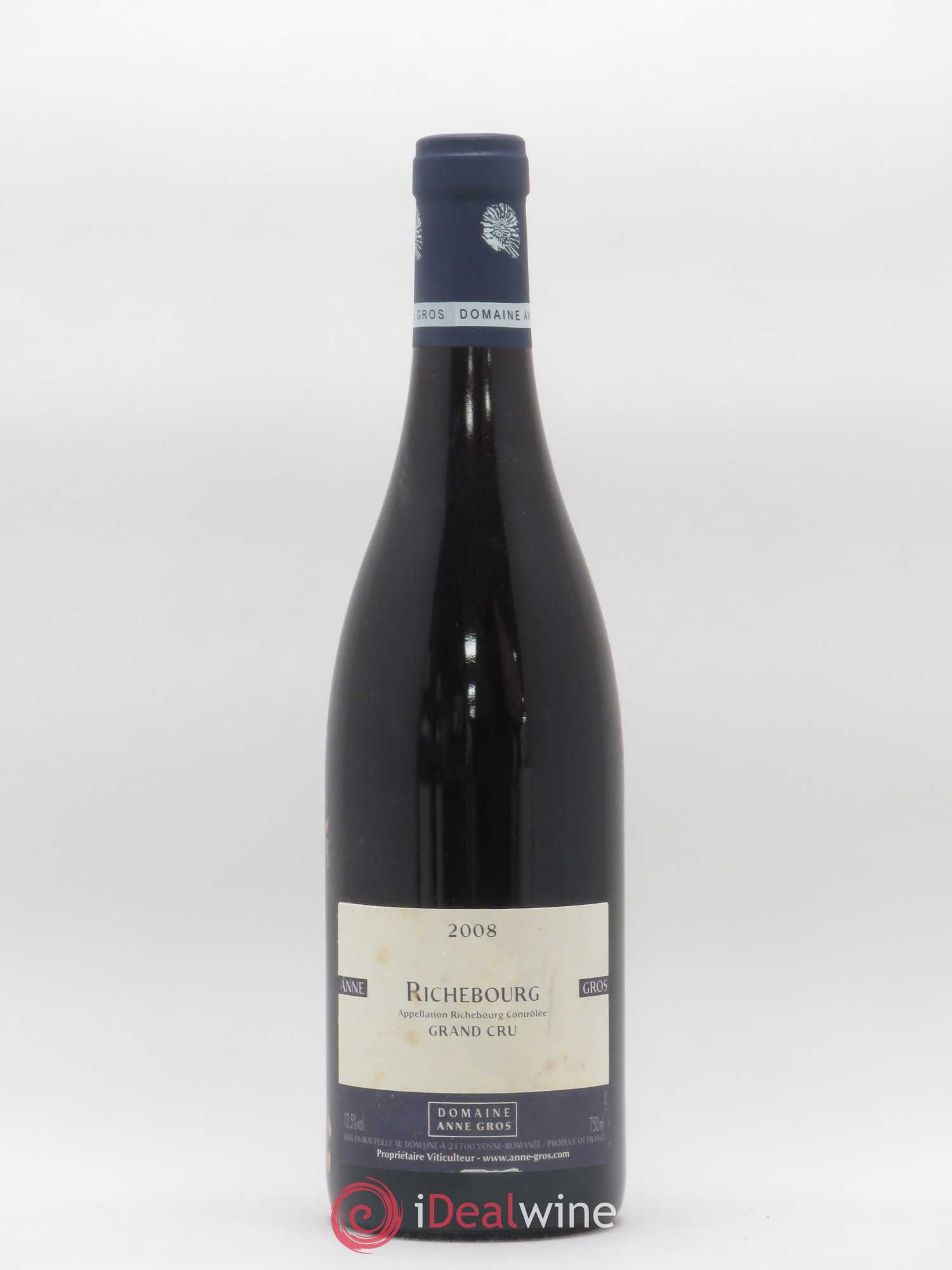 Richebourg Grand Cru Anne Gros 2008 - Posten von 1 Flasche - 0