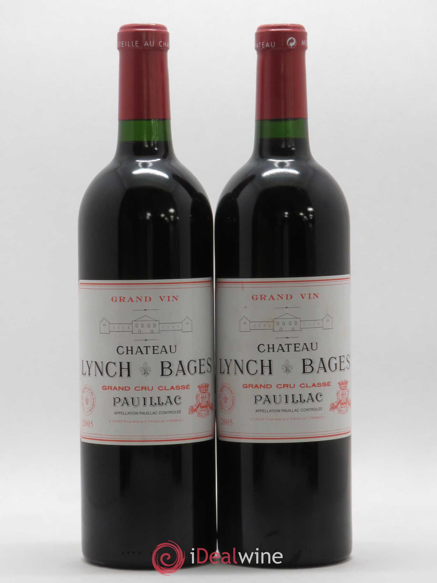 Château Lynch Bages 5ème Grand Cru Classé 2005 - Lot de 2 bouteilles - 0