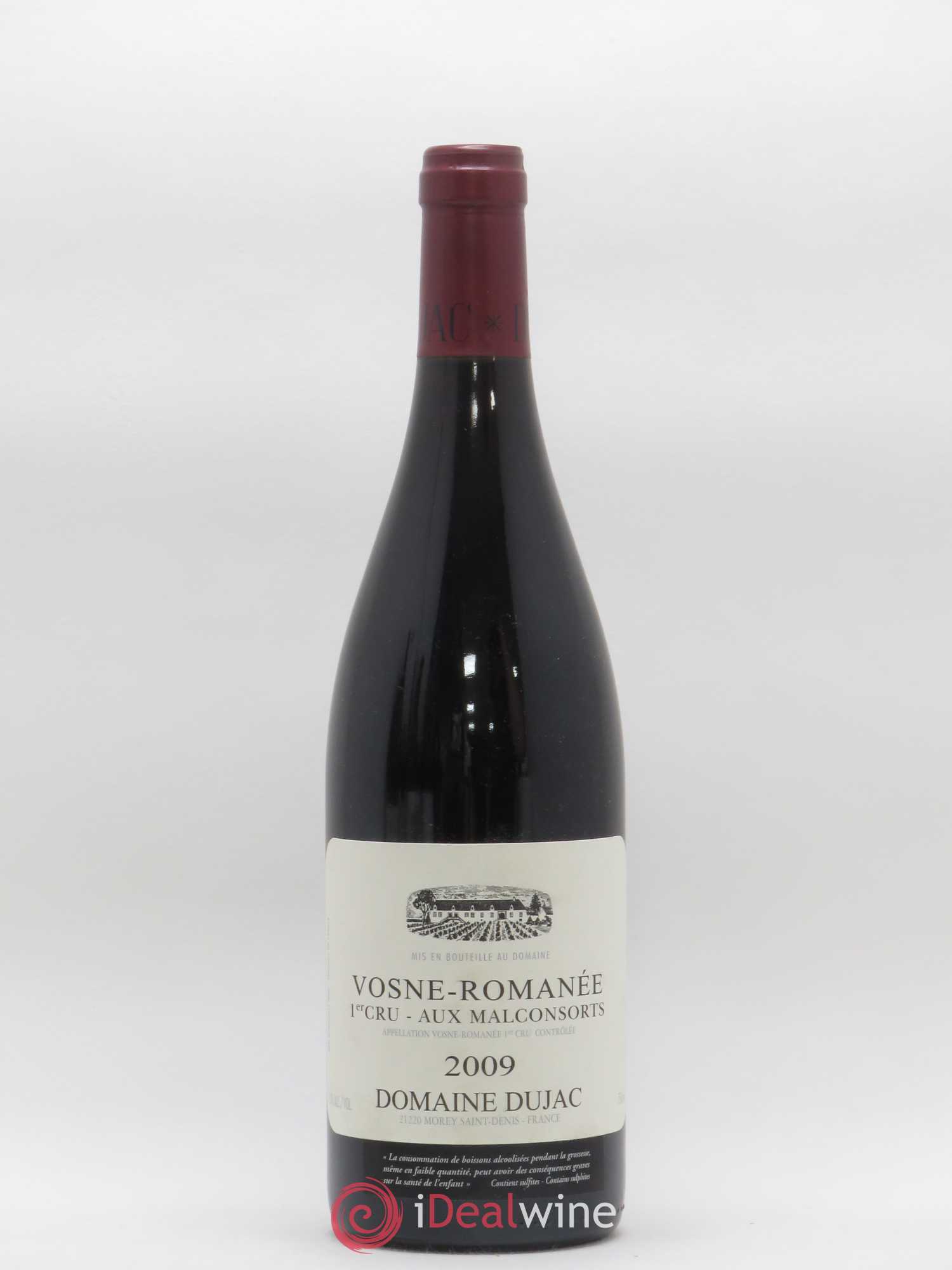 Vosne-Romanée 1er Cru Aux Malconsorts Dujac (Domaine) 2009 - Lot de 1 bouteille - 0