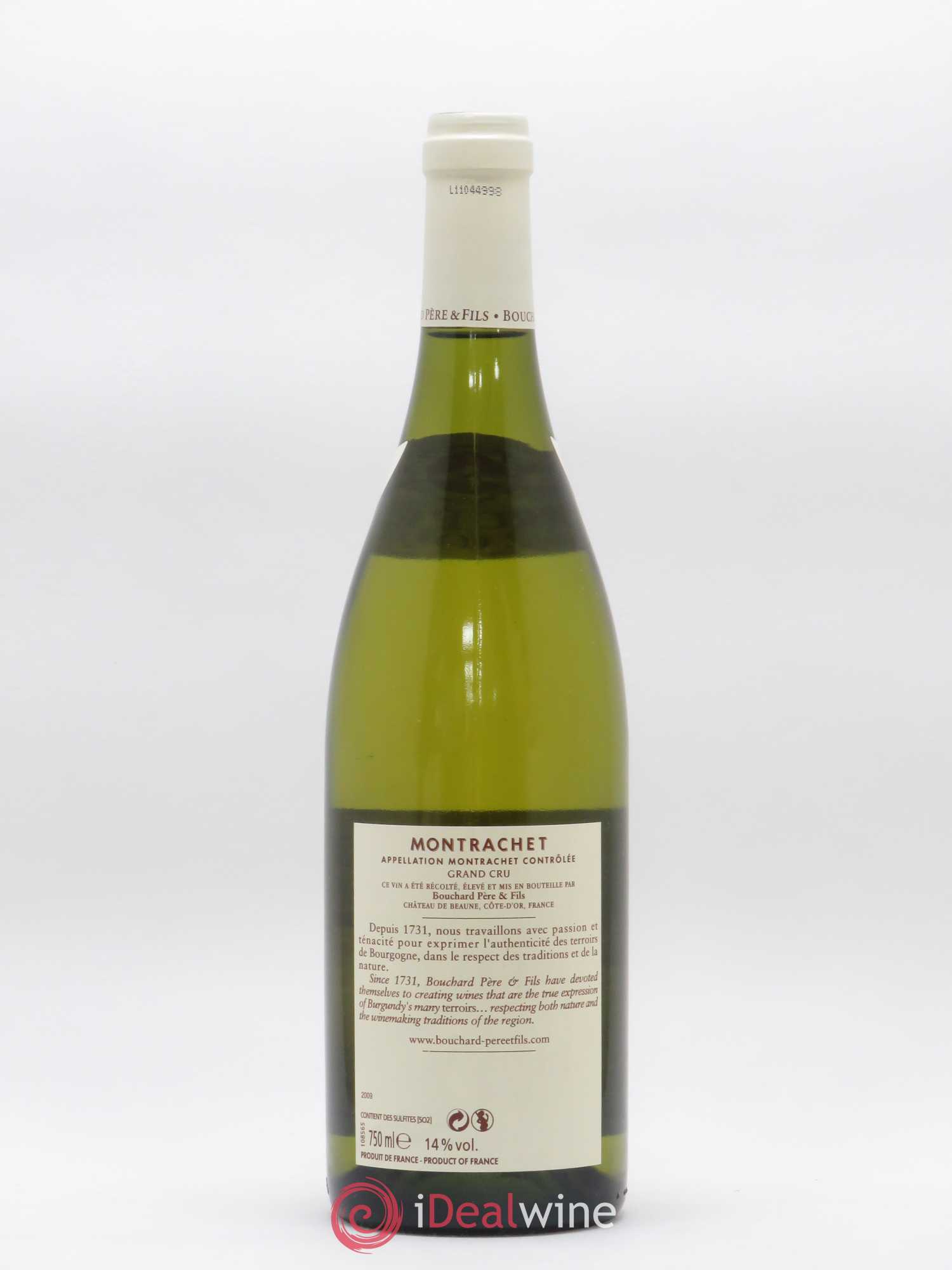 Montrachet Grand Cru Bouchard Père & Fils 2009 - Lot de 1 bouteille - 1