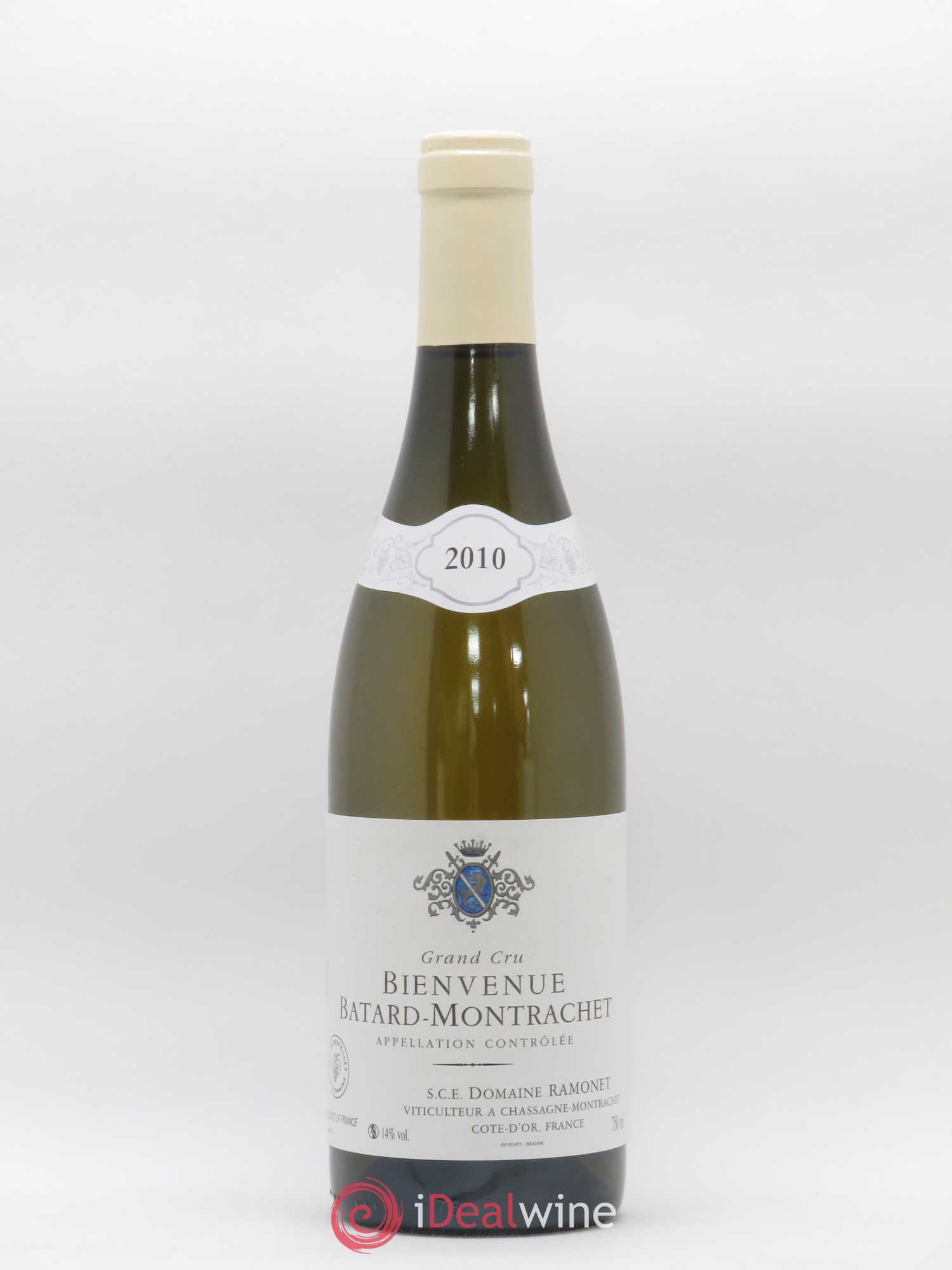 Bienvenues-Bâtard-Montrachet Grand Cru Ramonet (Domaine) 2010 - Lot de 1 bouteille - 0
