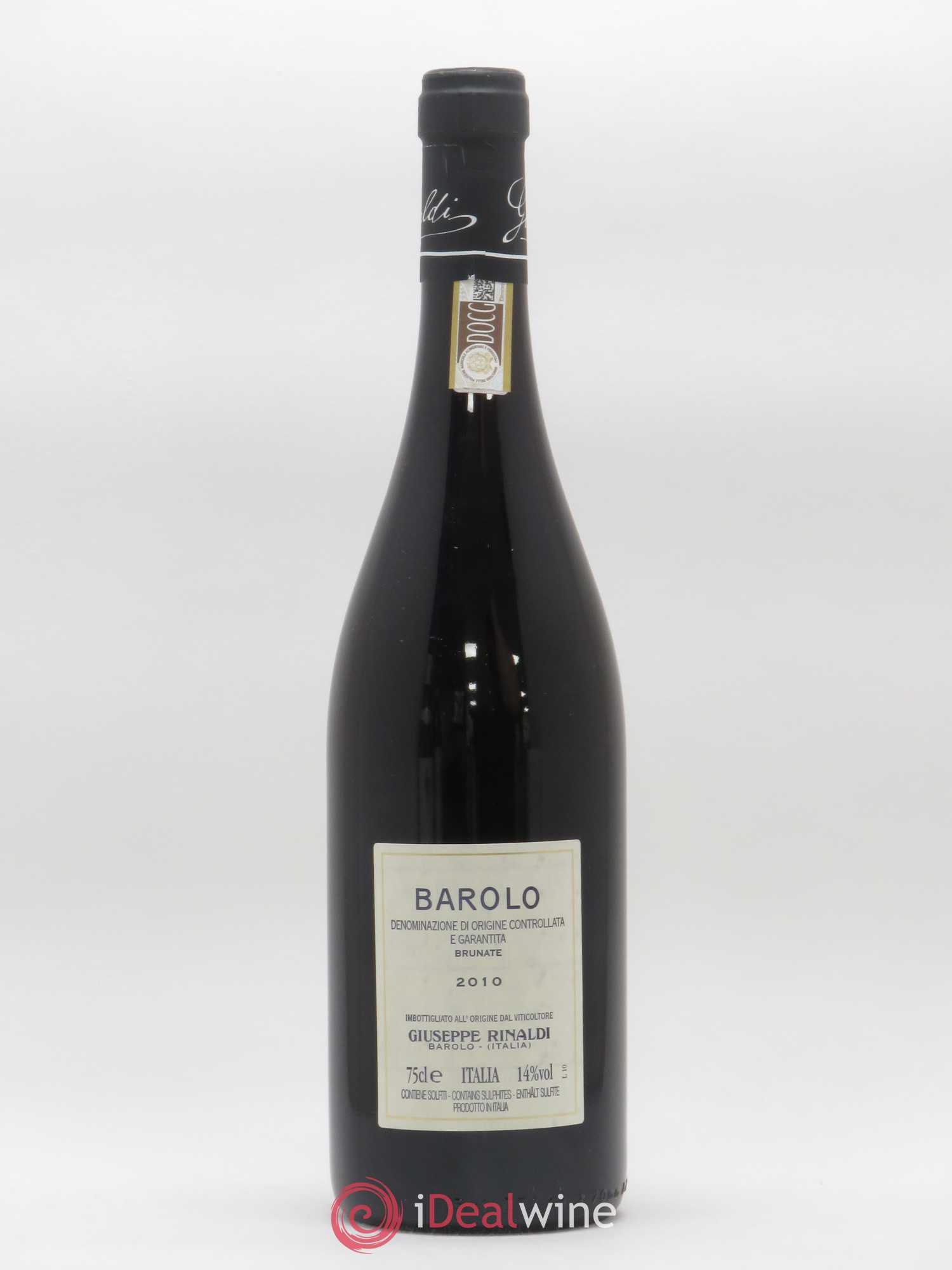 Barolo DOCG Brunate Giuseppe Rinaldi 2010 - Posten von 1 Flasche - 1