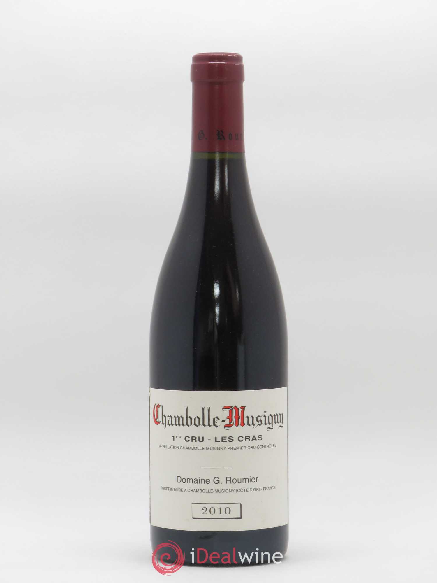 Chambolle-Musigny 1er Cru Les Cras Georges Roumier (Domaine) 2010 - Lot de 1 bouteille - 0