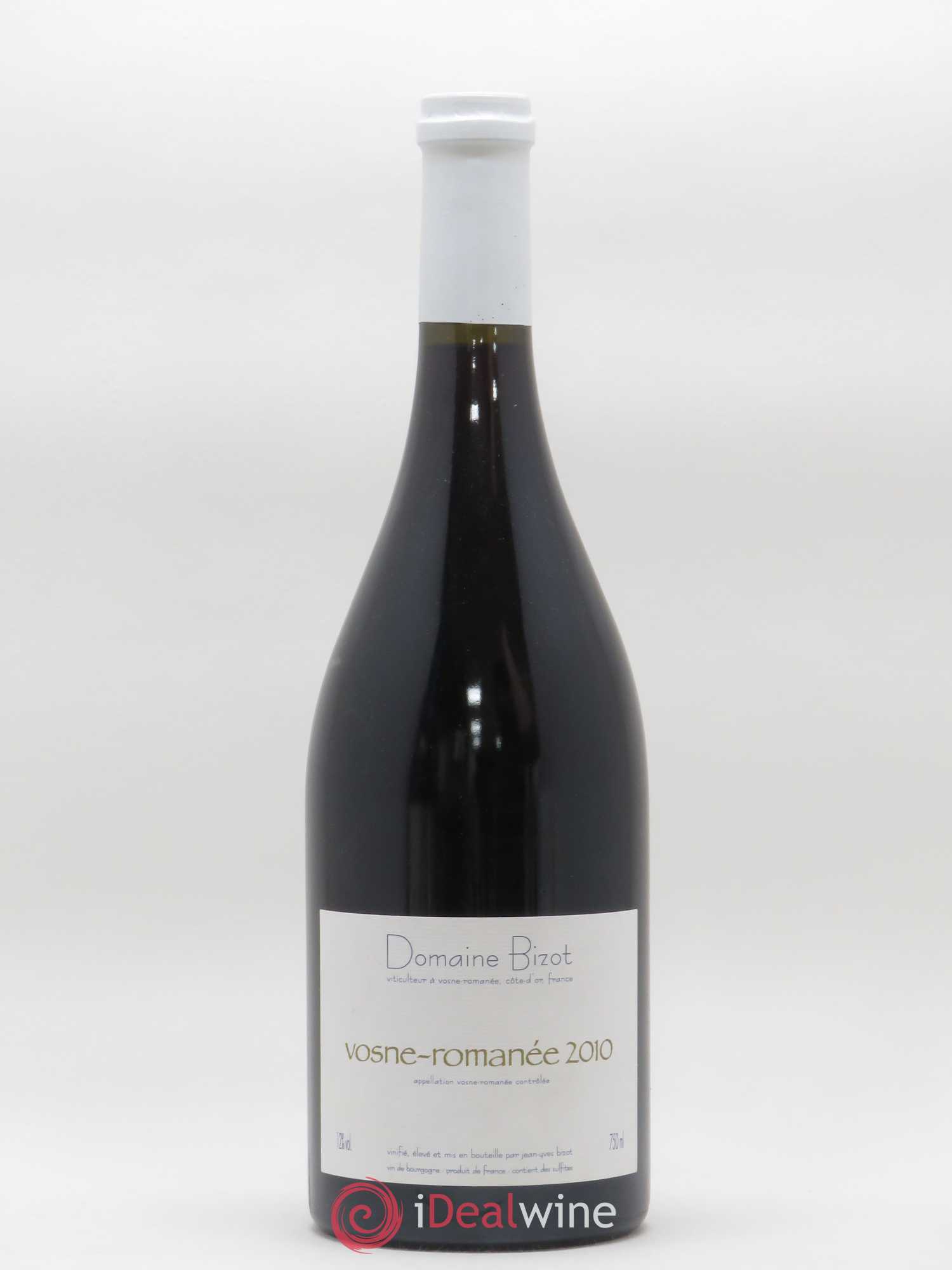 Vosne-Romanée Bizot (Domaine) 2010 - Lot de 1 bouteille - 0