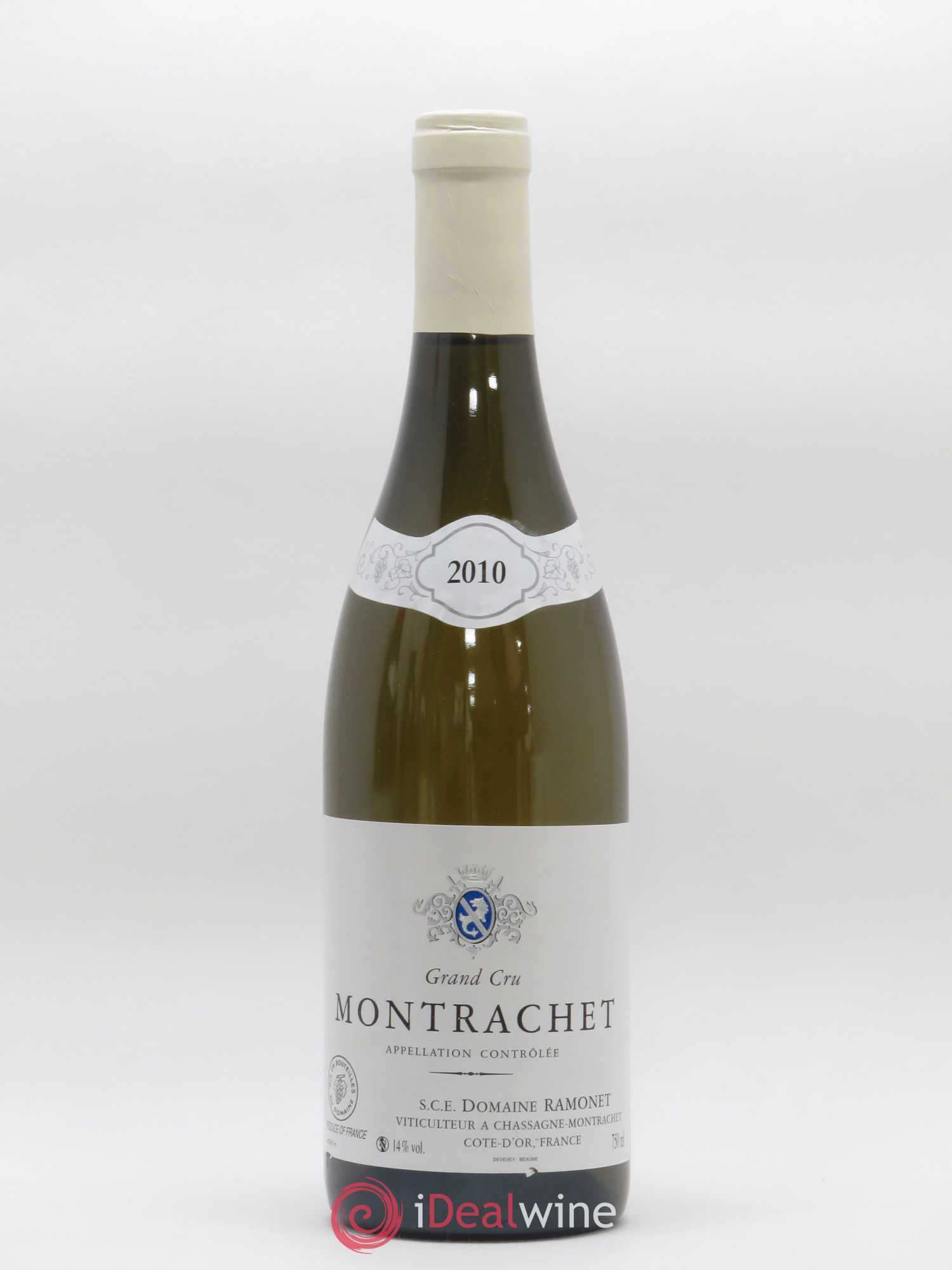 Montrachet Grand Cru Ramonet (Domaine) 2010 - Lot de 1 bouteille - 0