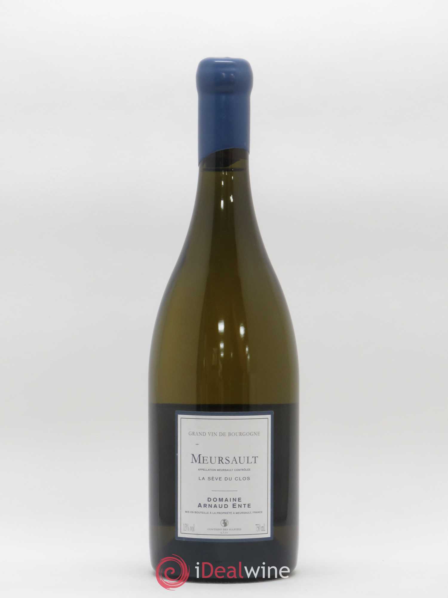 Meursault La Sève du Clos Arnaud Ente 2011 - Lot de 1 bouteille - 1