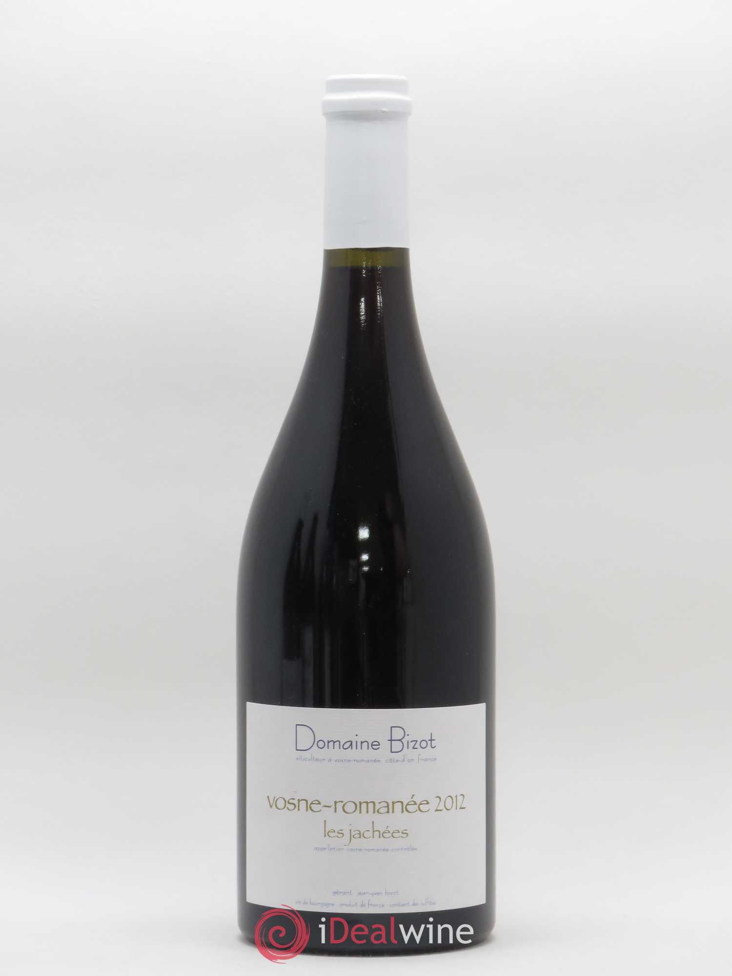 Vosne-Romanée Les Jachées Bizot (Domaine) 2012 - Lot de 1 bouteille - 0