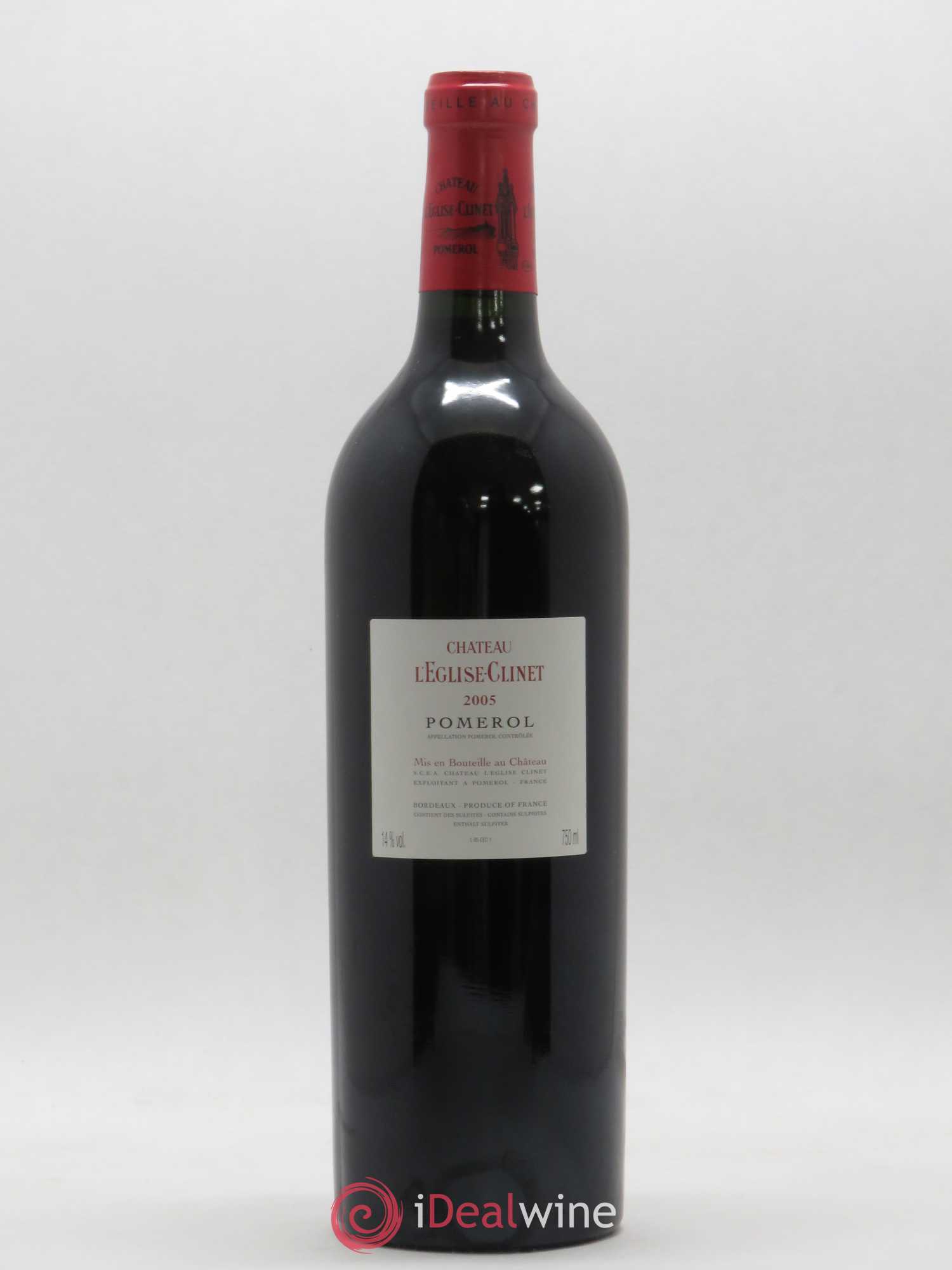 Château l' Église Clinet 2005 - Lot de 1 bouteille - 1