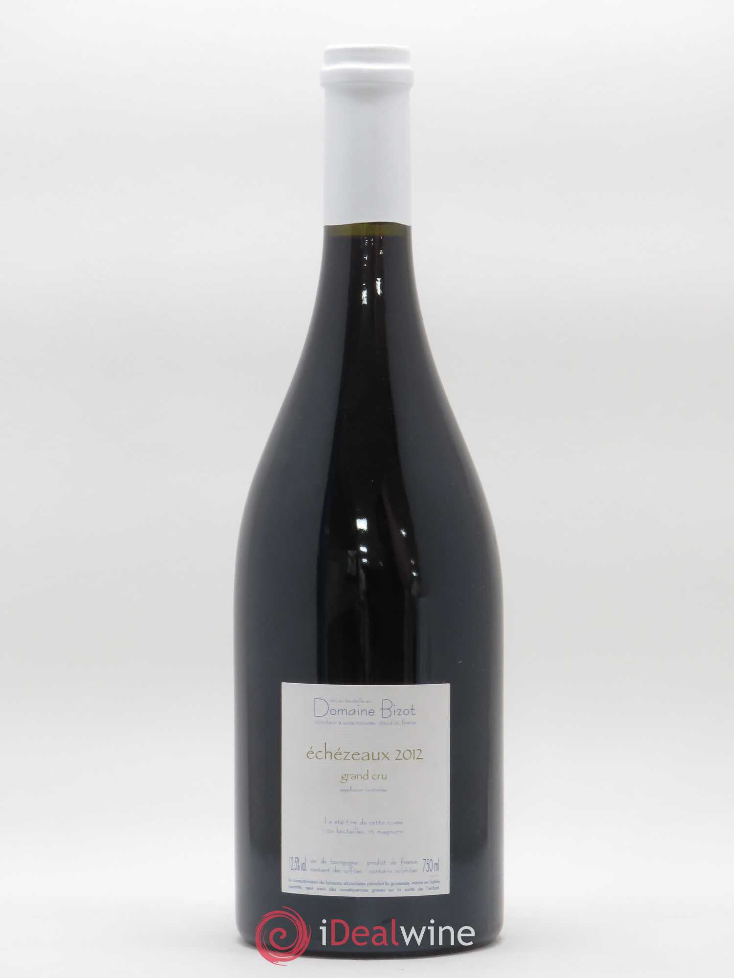 Echezeaux Grand Cru Bizot (Domaine) 2012 - Lot de 1 bouteille - 1