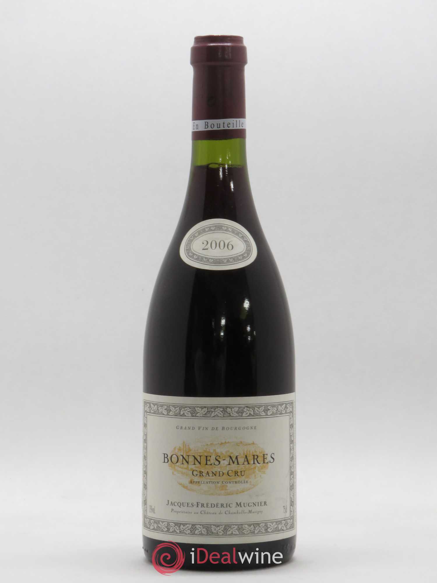 Bonnes-Mares Grand Cru Jacques-Frédéric Mugnier 2006 - Lot de 1 bouteille - 0
