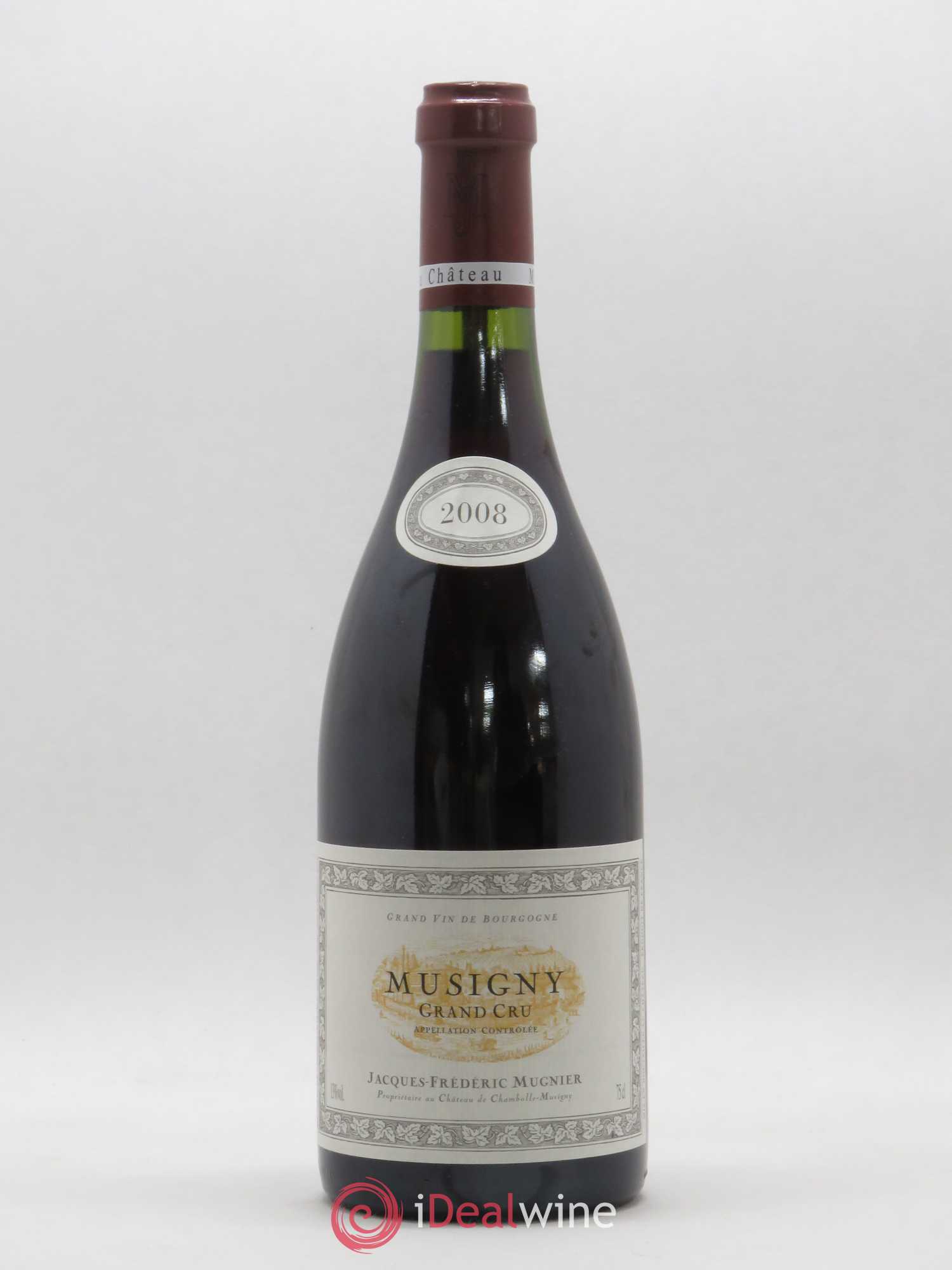 Musigny Grand Cru Jacques-Frédéric Mugnier 2008 - Lot de 1 bouteille - 0
