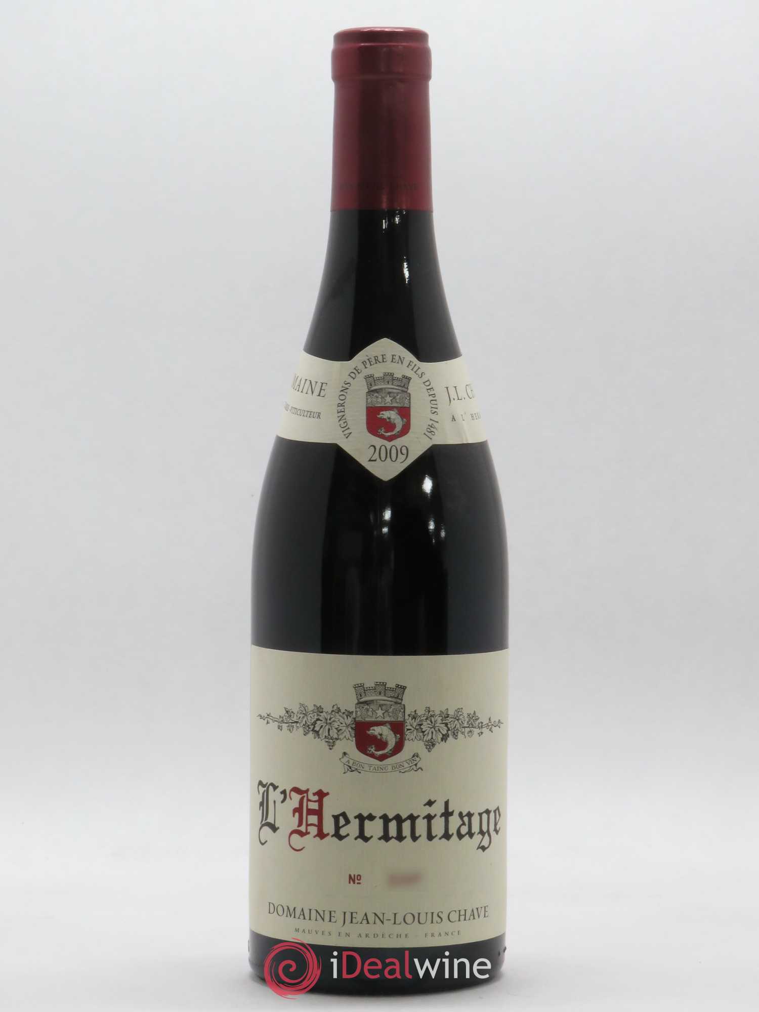 Hermitage Jean-Louis Chave 2009 - Lot de 1 bouteille - 0