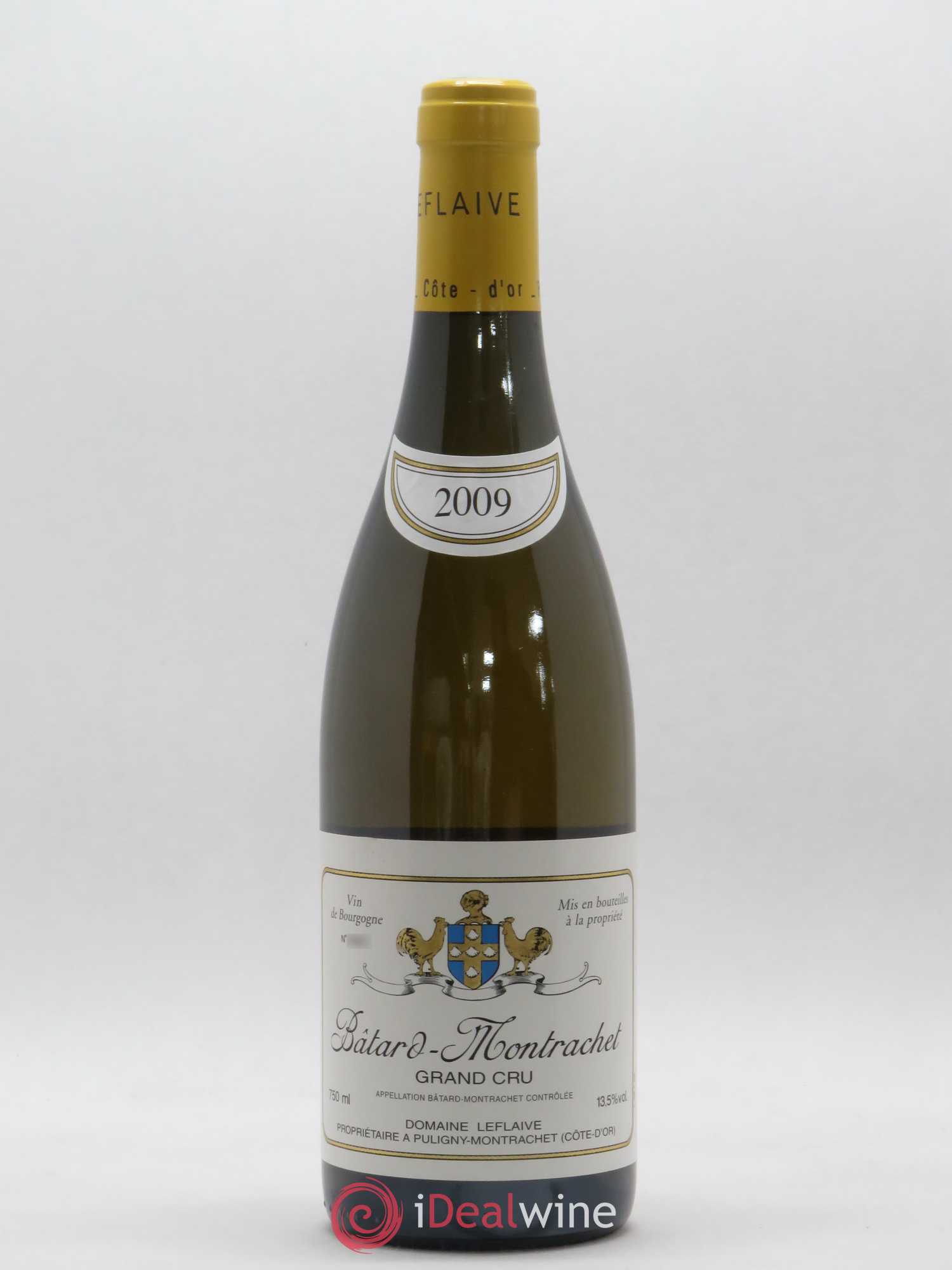 Bâtard-Montrachet Grand Cru Leflaive (Domaine) 2009 - Lot de 1 bouteille - 0