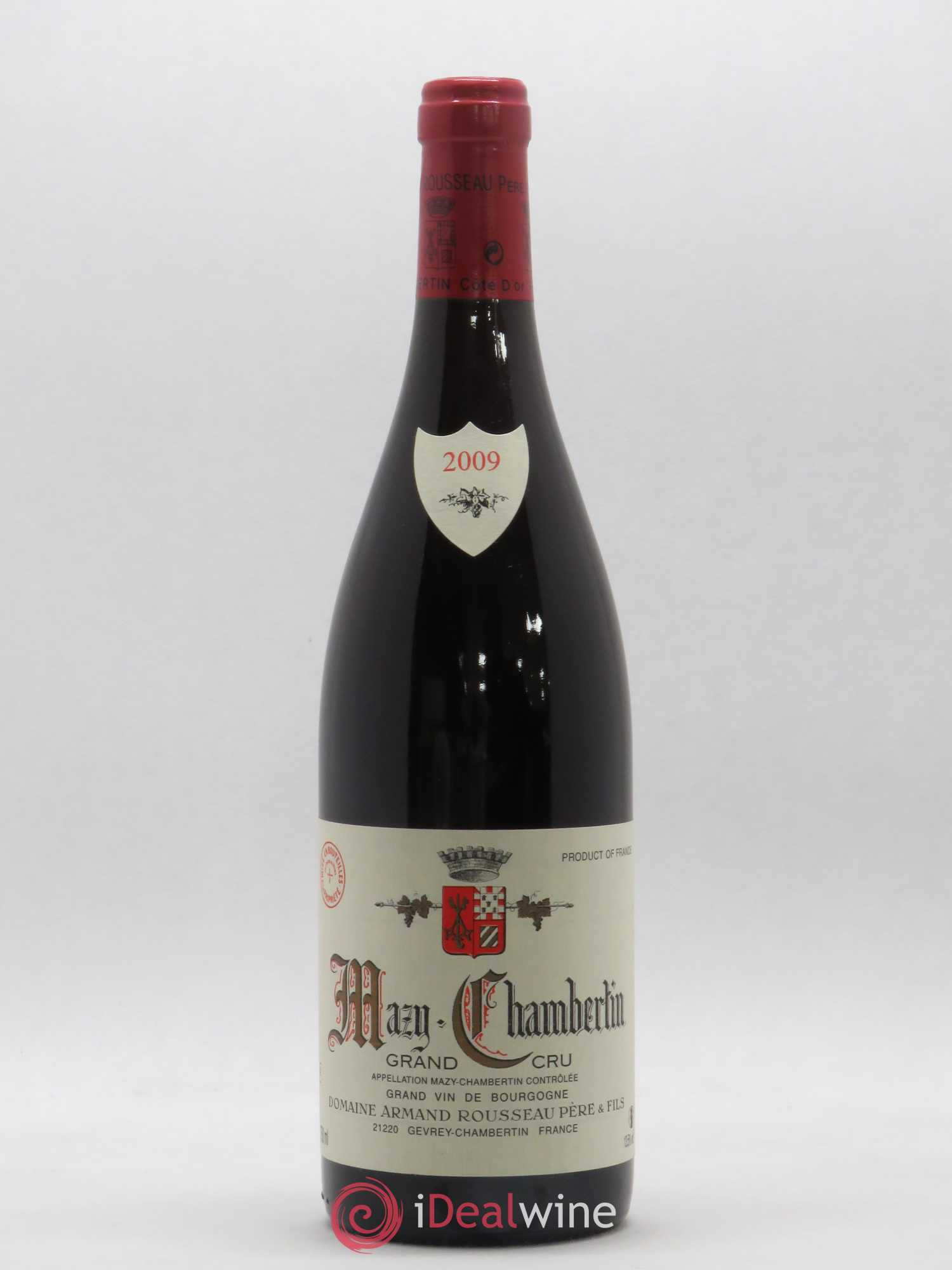 Mazis-Chambertin Grand Cru Armand Rousseau (Domaine) 2009 - Lot de 1 bouteille - 0