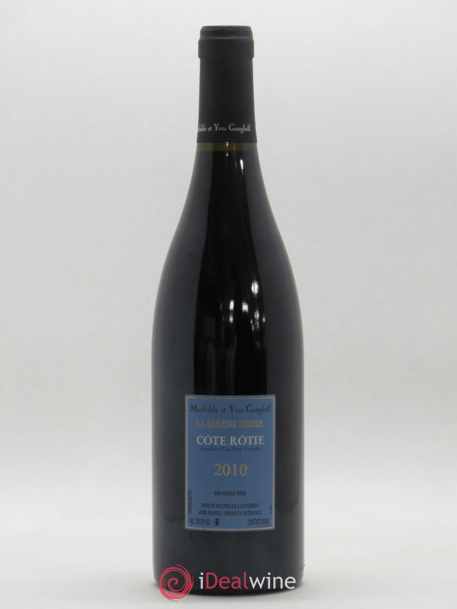 Côte-Rôtie La Sereine Noire Gangloff (Domaine) 2010 - Lot de 1 bouteille - 1
