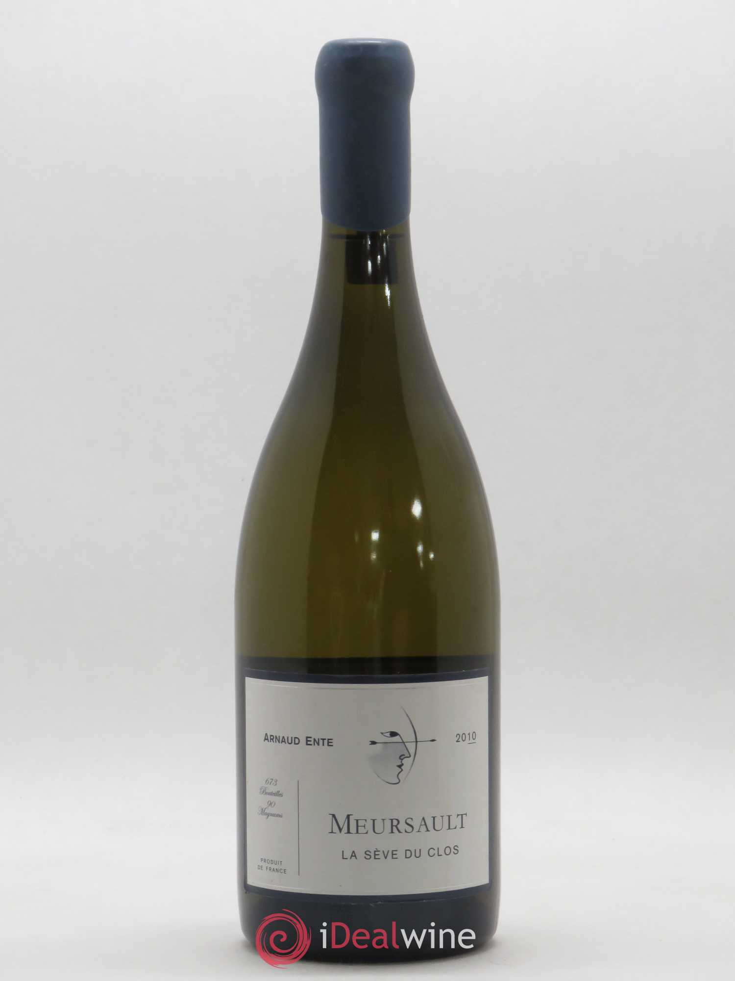 Meursault La Sève du Clos Arnaud Ente 2010 - Lot de 1 bouteille - 0