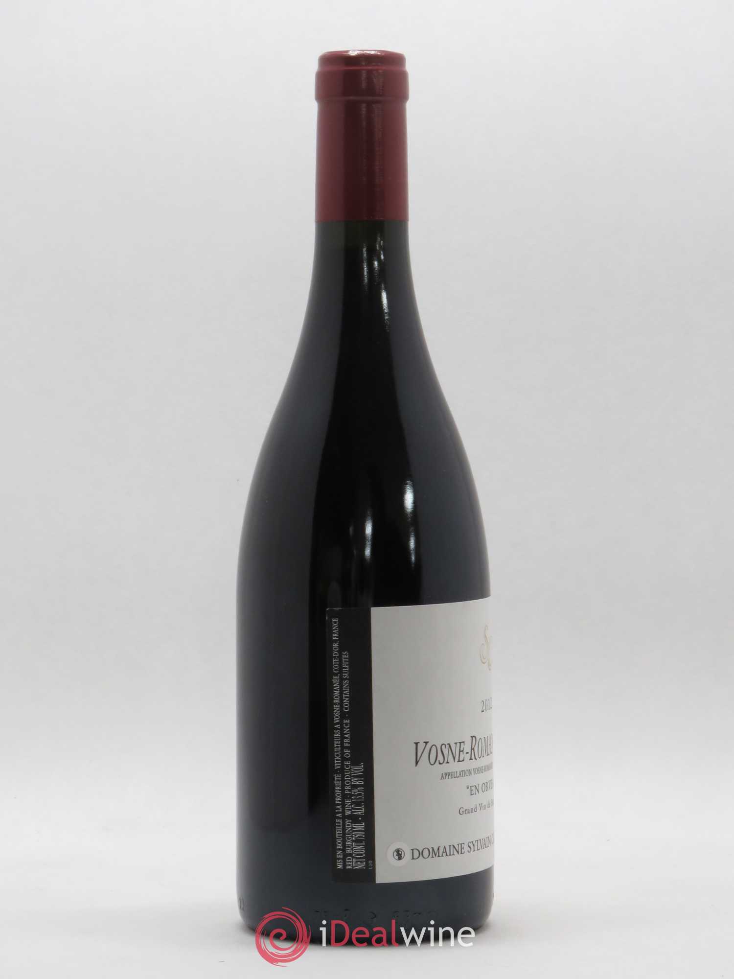 Vosne-Romanée 1er Cru En Orveaux Sylvain Cathiard & Fils 2012 - Lot de 1 bouteille - 1