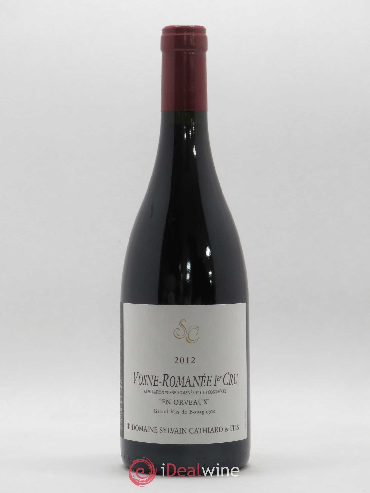 Vosne-Romanée 1er Cru En Orveaux Sylvain Cathiard & Fils 2012 - Lot de 1 bouteille - 0